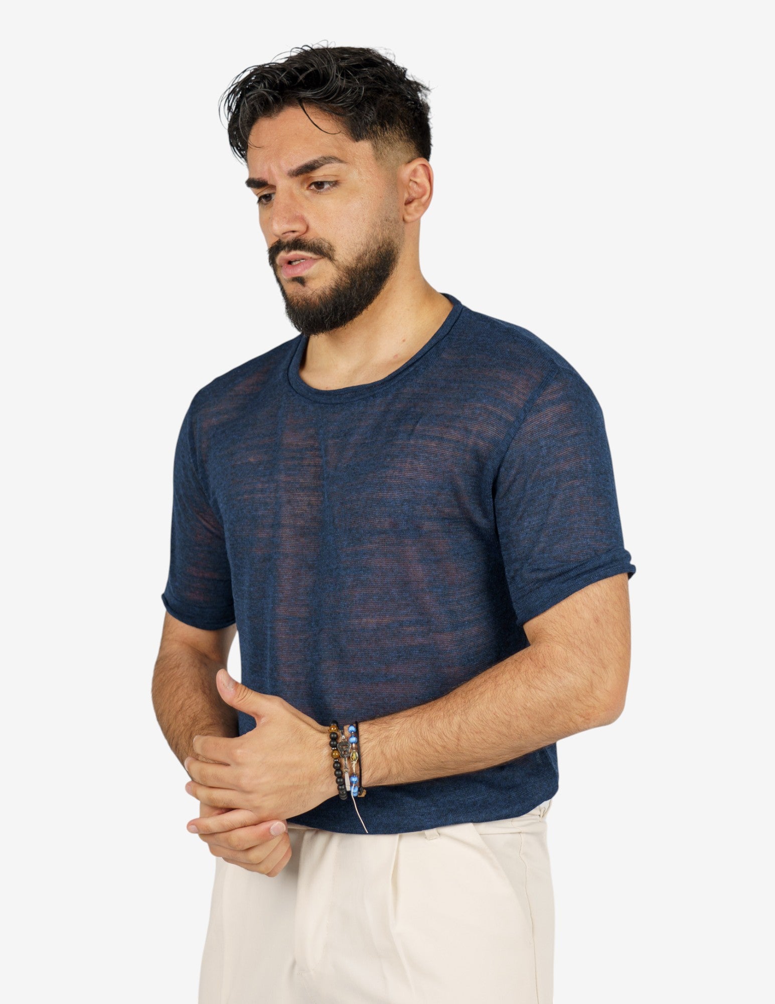 t-shirt in maglia leggera