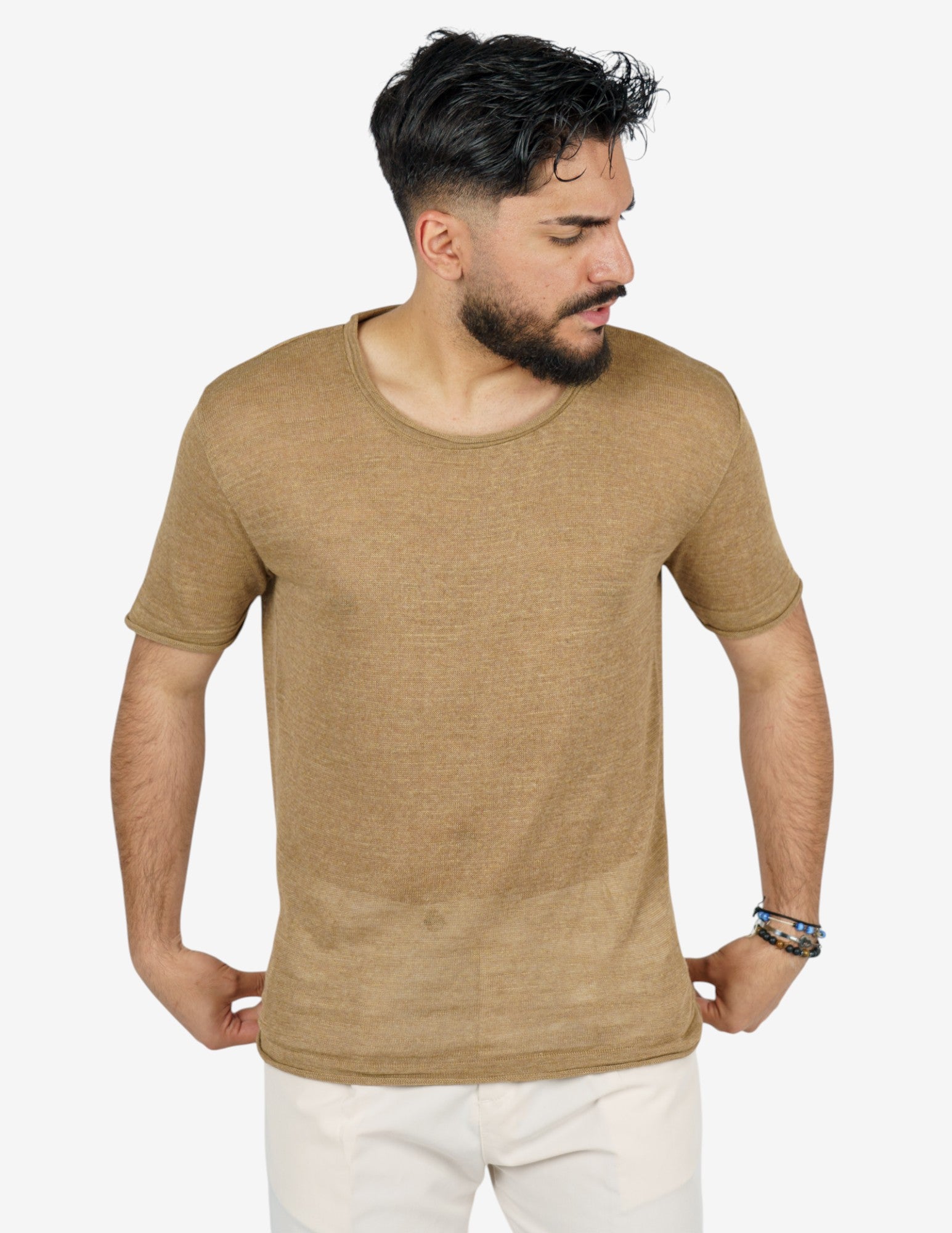 t-shirt in maglia leggera