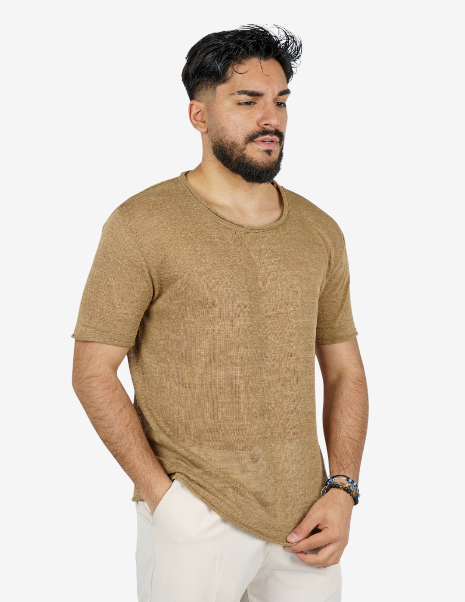 t-shirt in maglia leggera