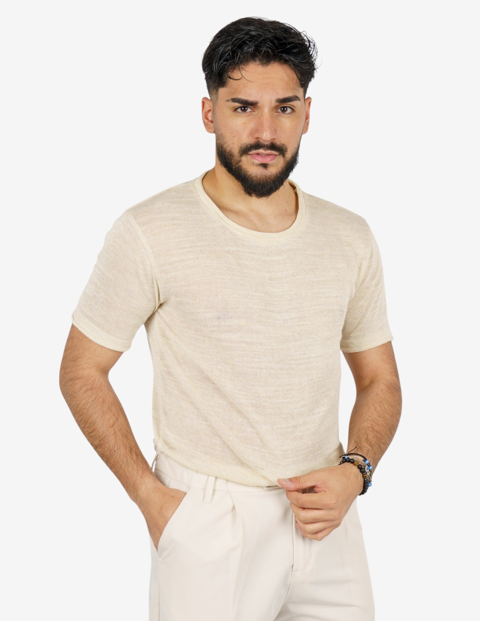 t-shirt in maglia leggera