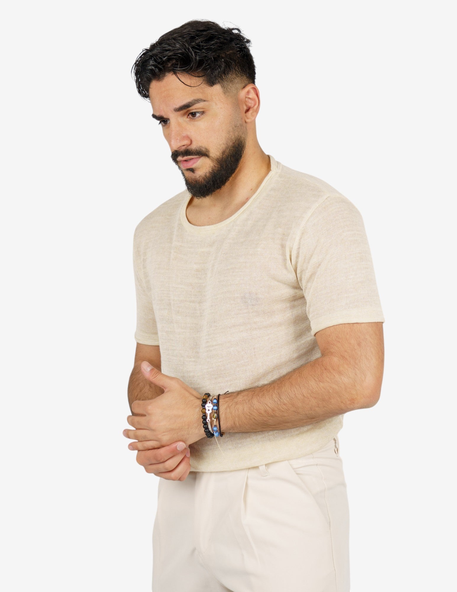 t-shirt in maglia leggera