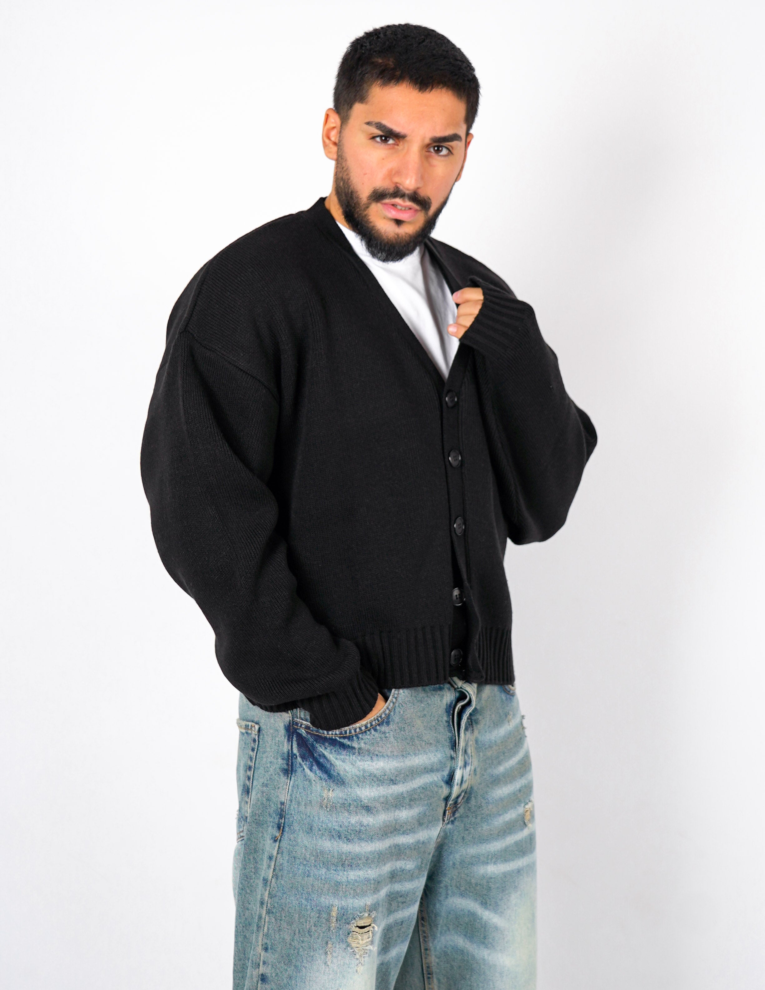 cardigan premium CROP FIT