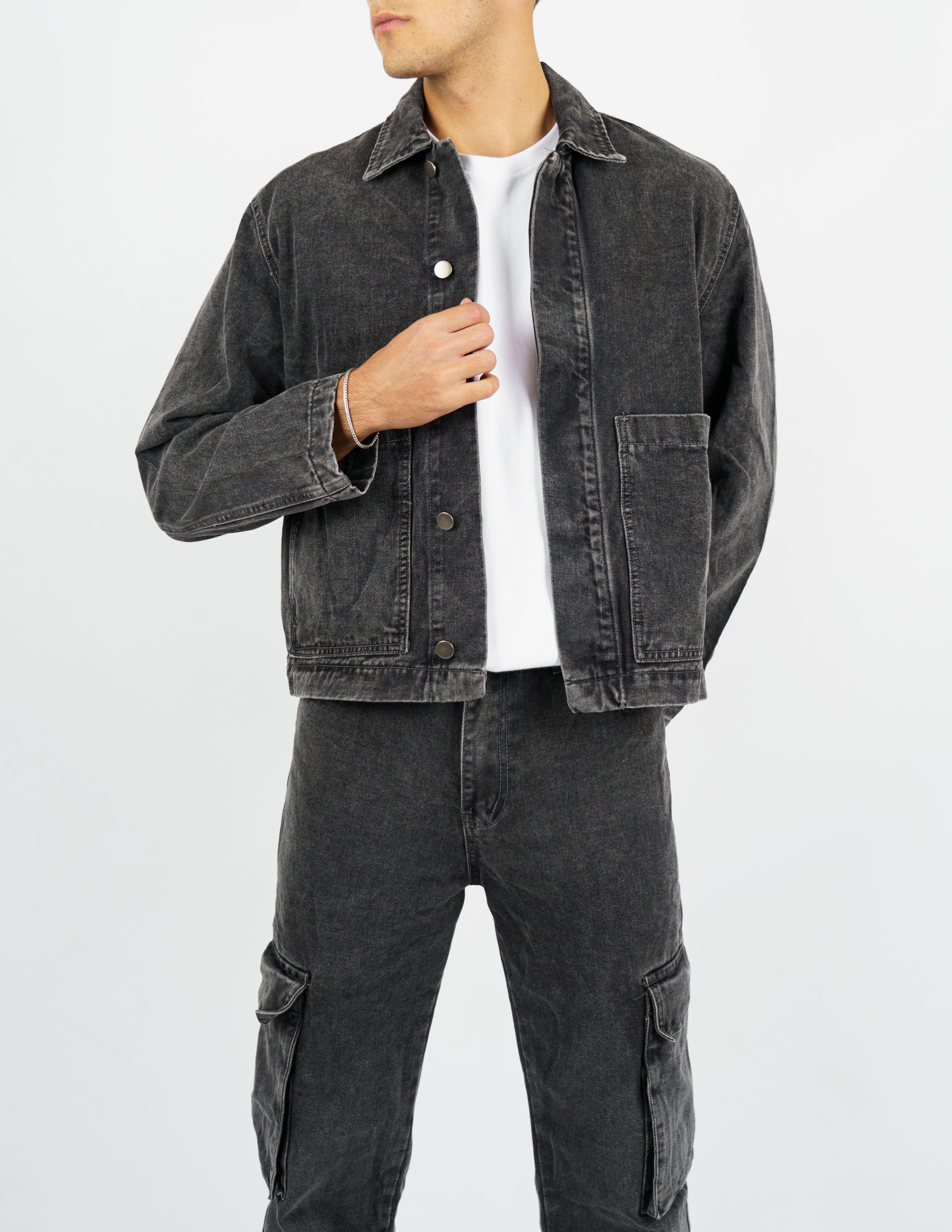 coordinato in jeans denim