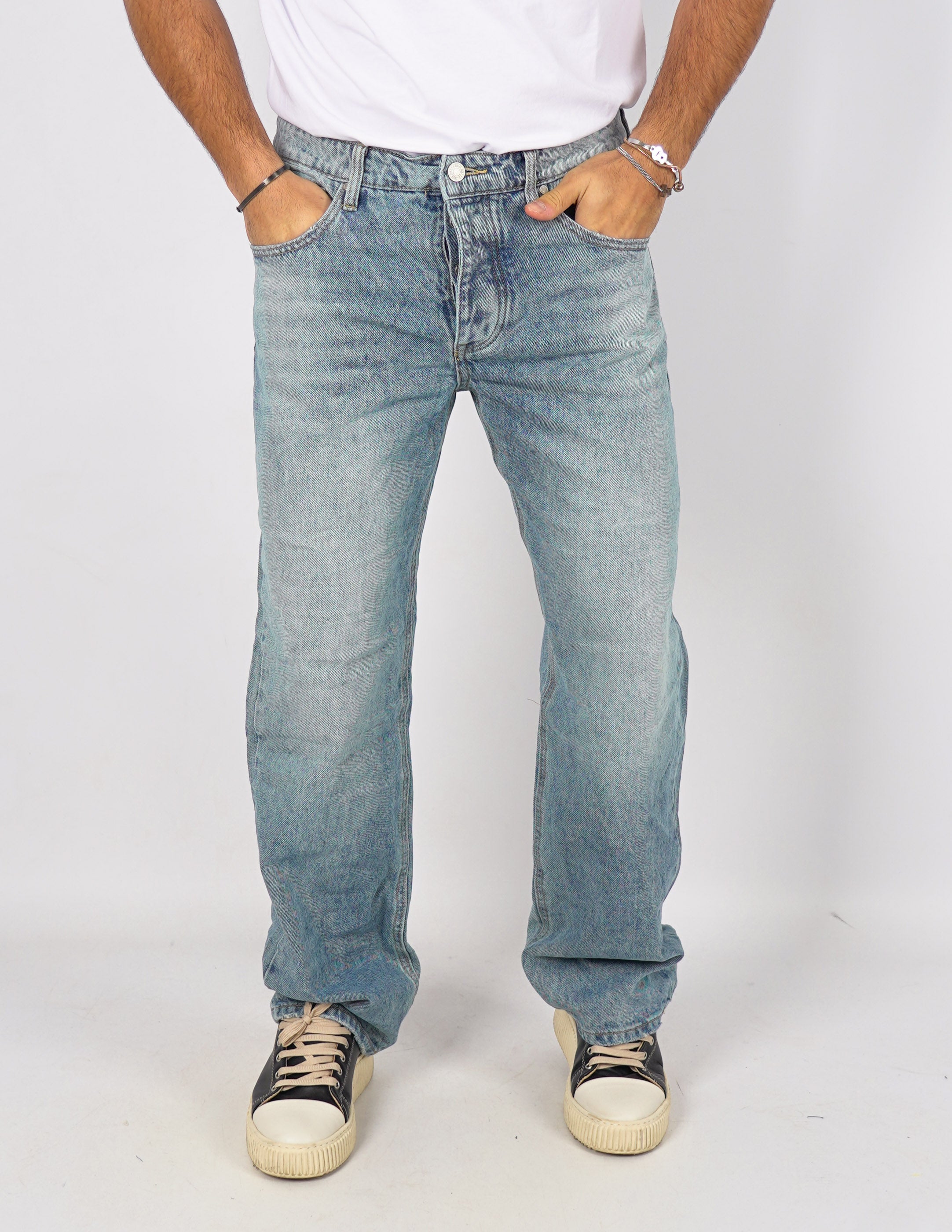 jeans cinque tasche baggy fit