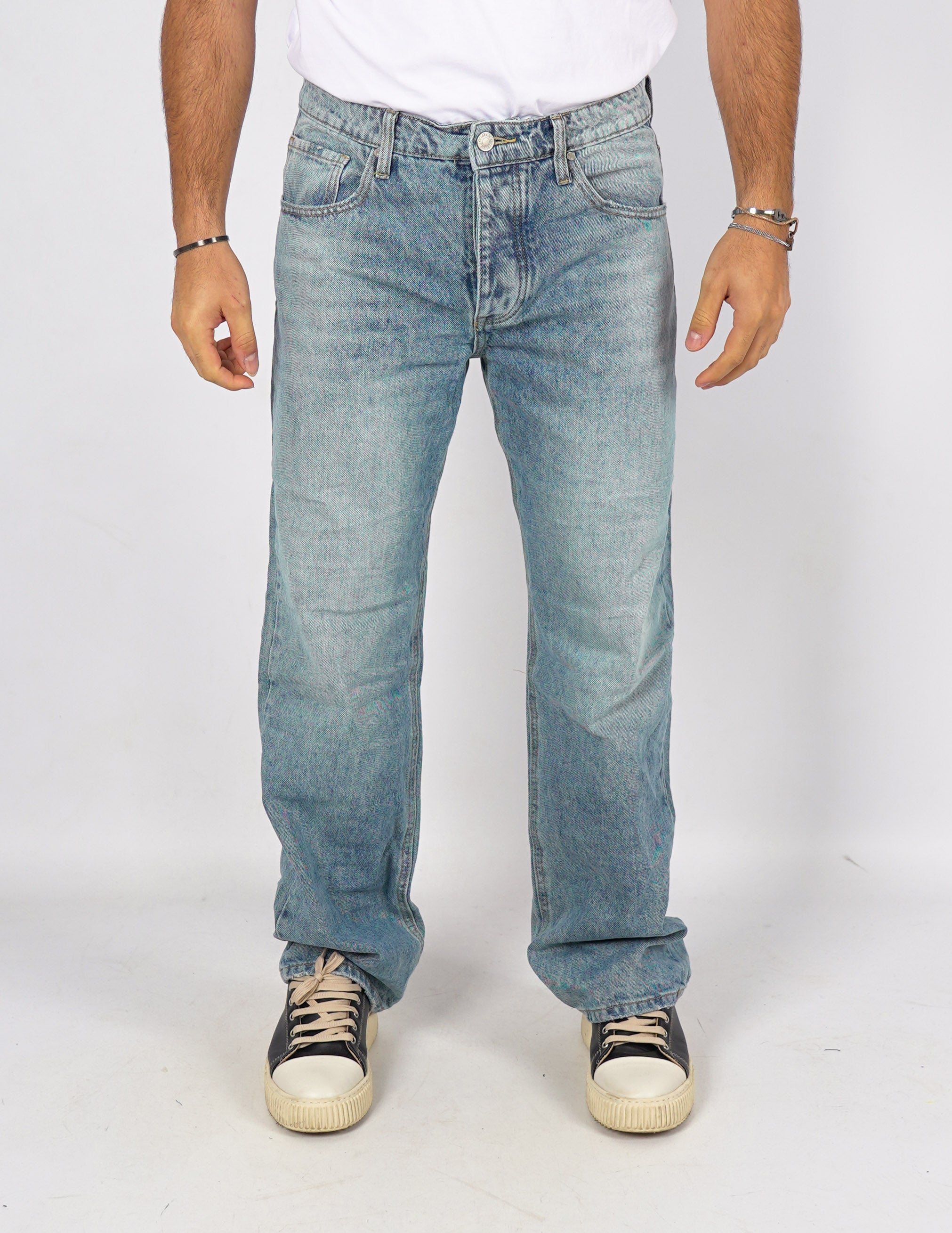 jeans cinque tasche baggy fit