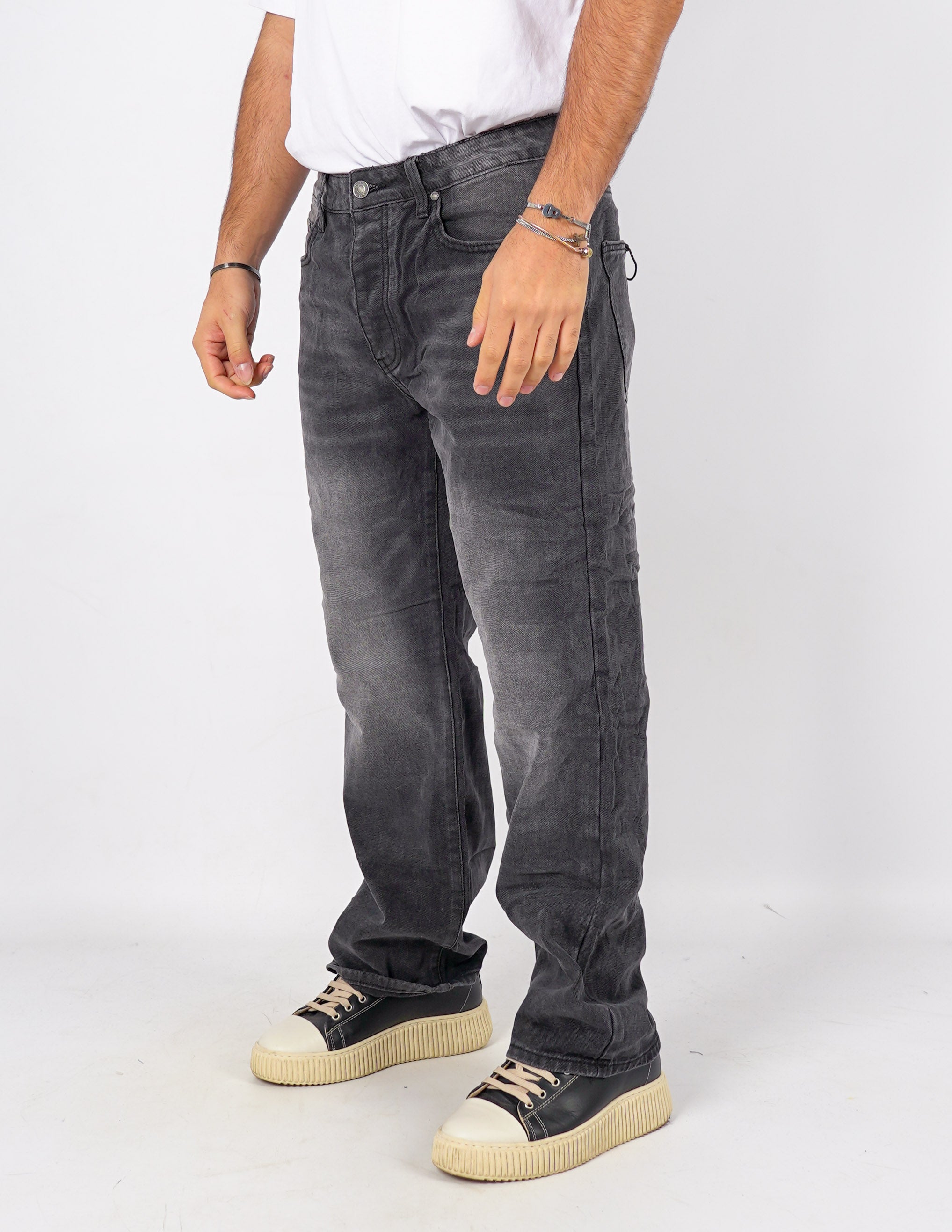 jeans cinque tasche baggy fit