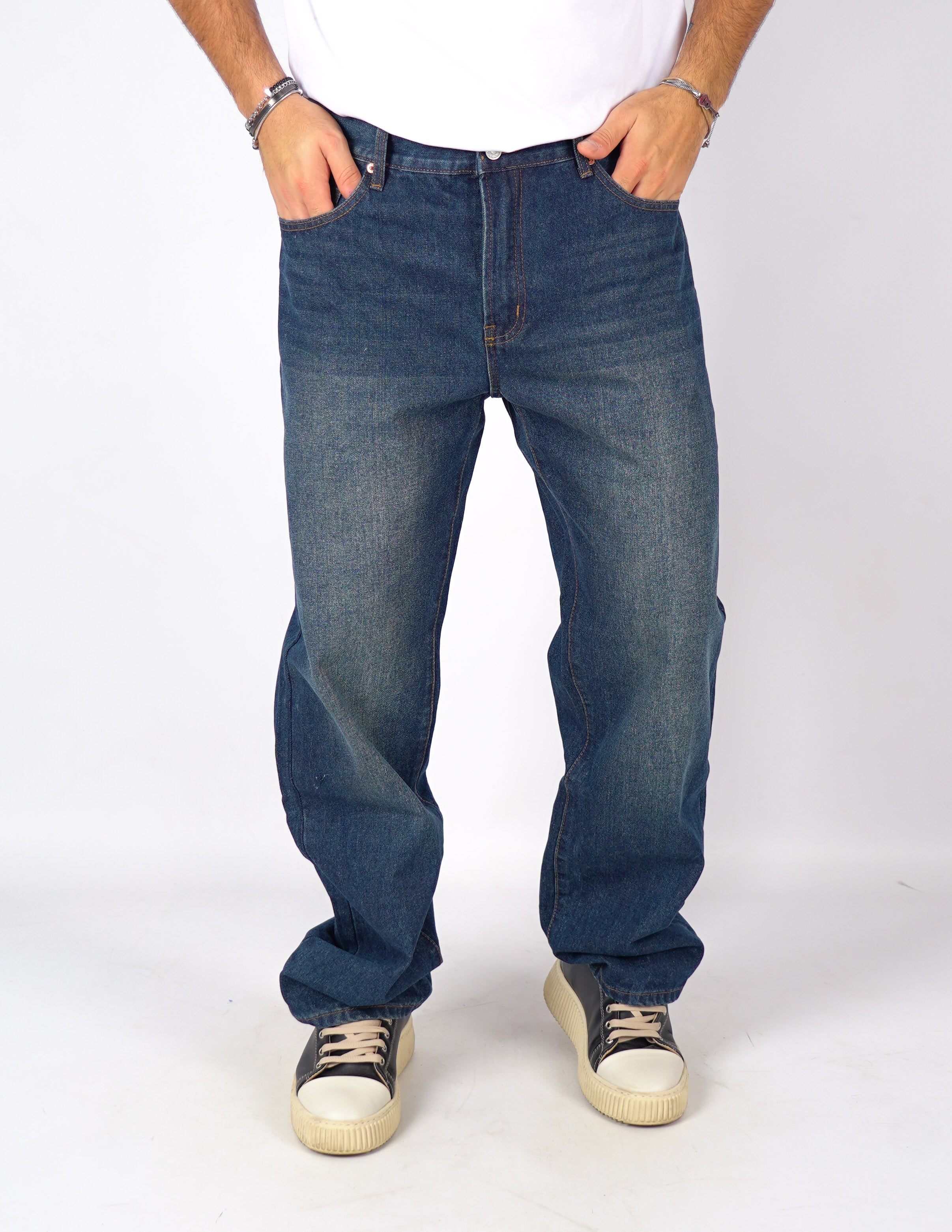 Jeans cinque tasche baggy fit