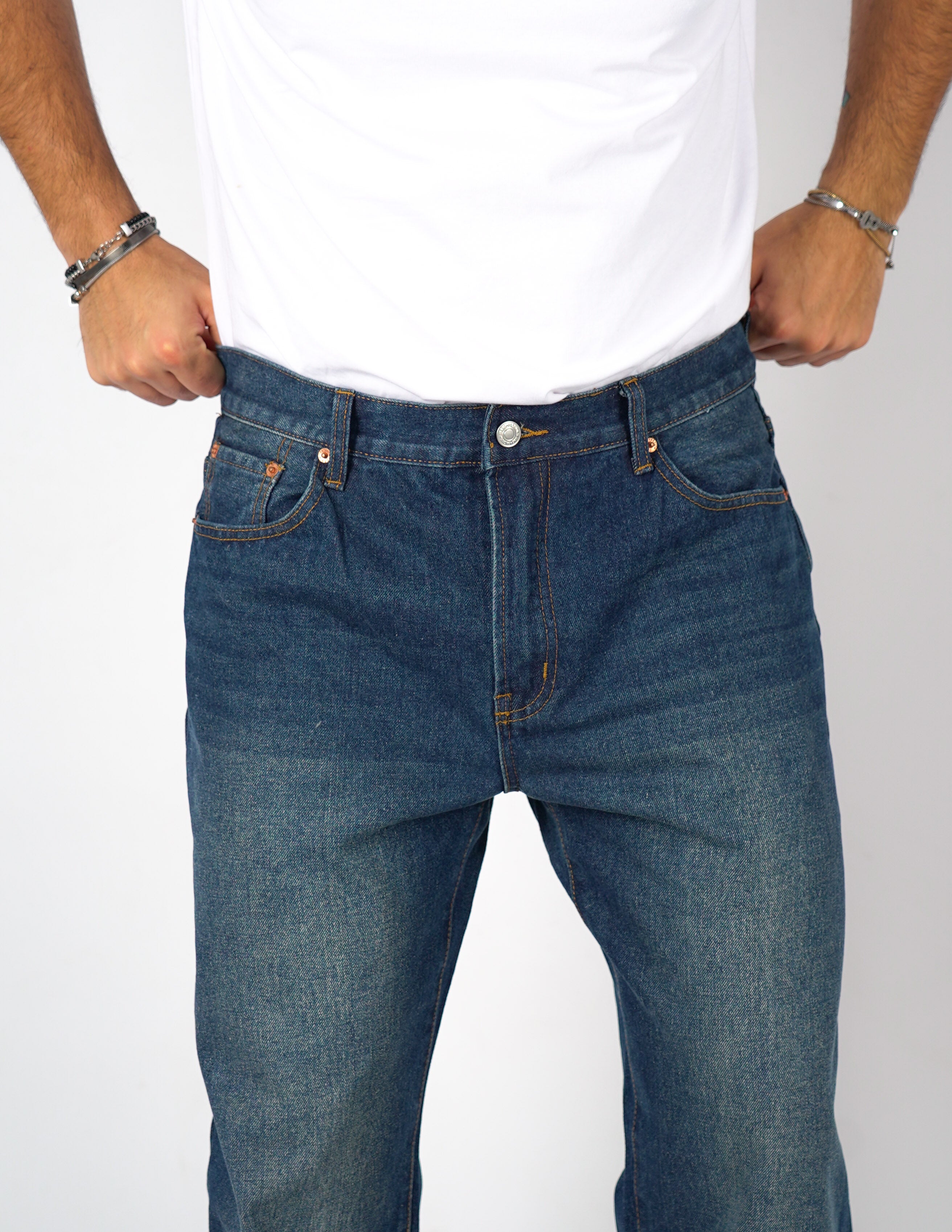 Jeans cinque tasche baggy fit