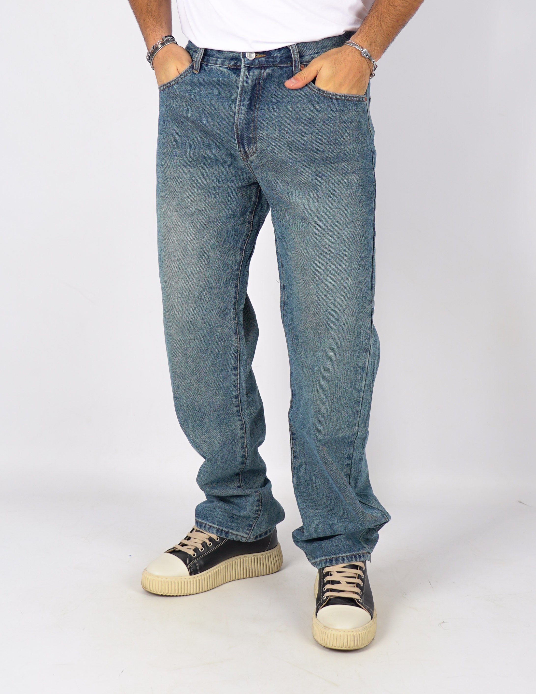 jeans cinque tasche baggy