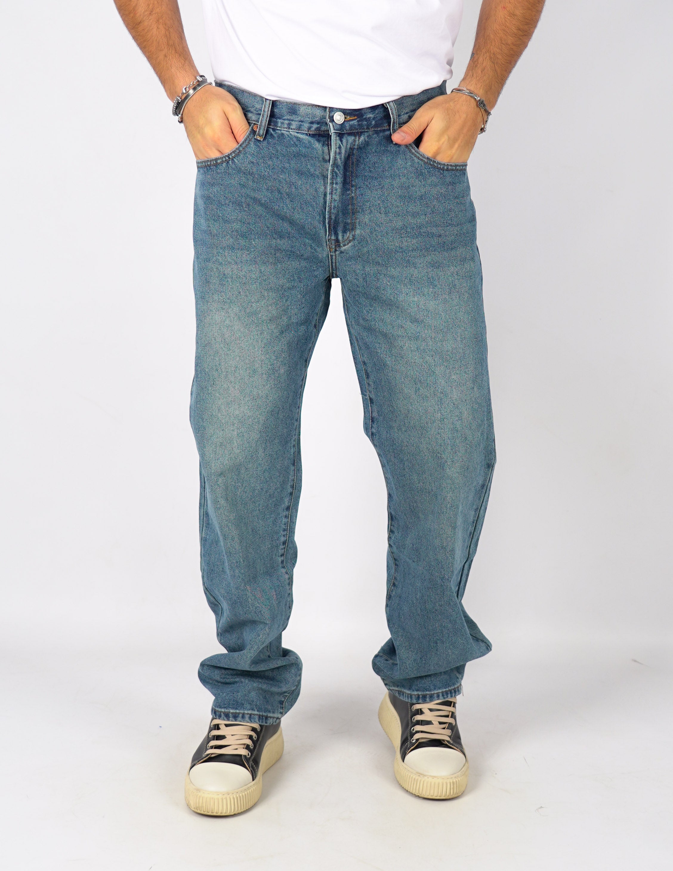 jeans cinque tasche baggy