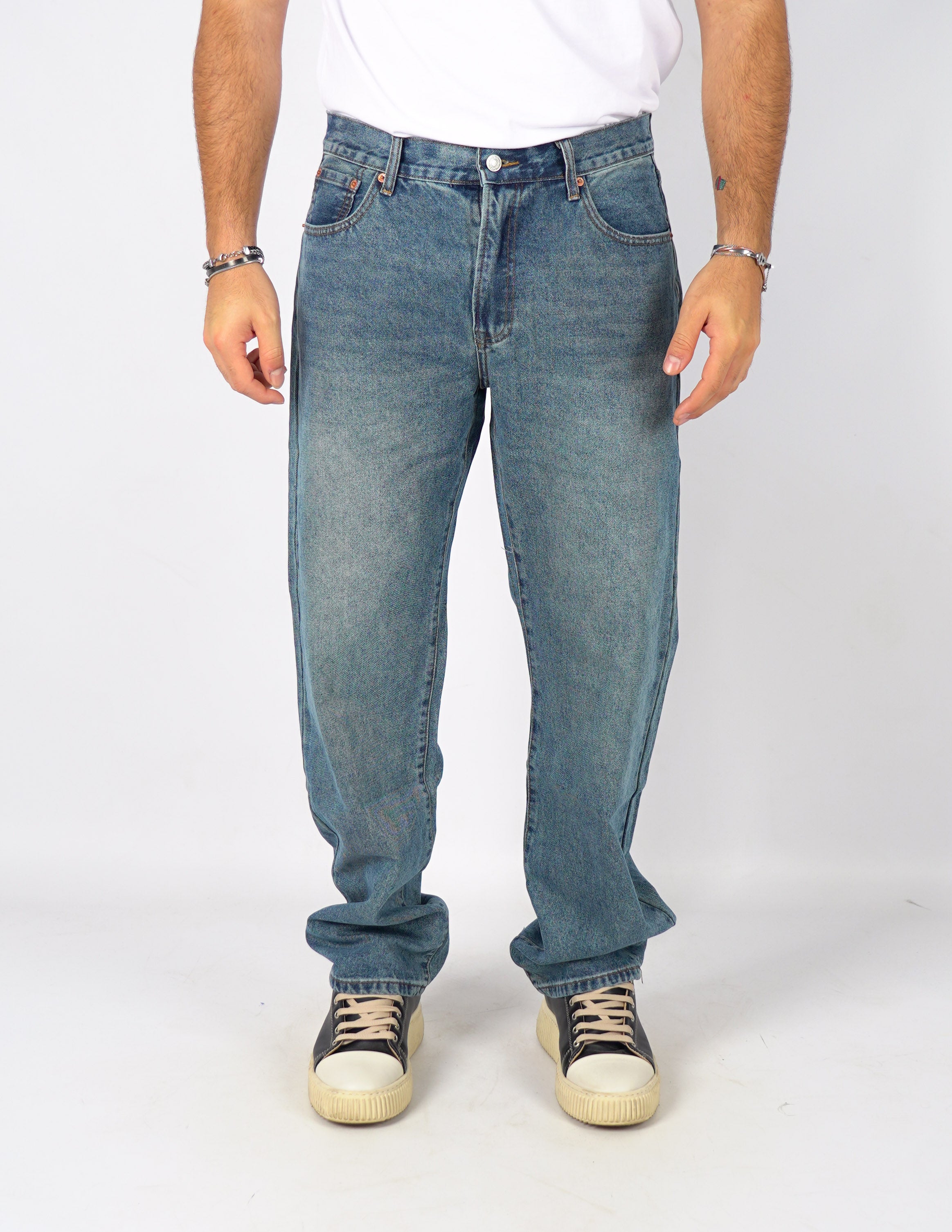 jeans cinque tasche baggy