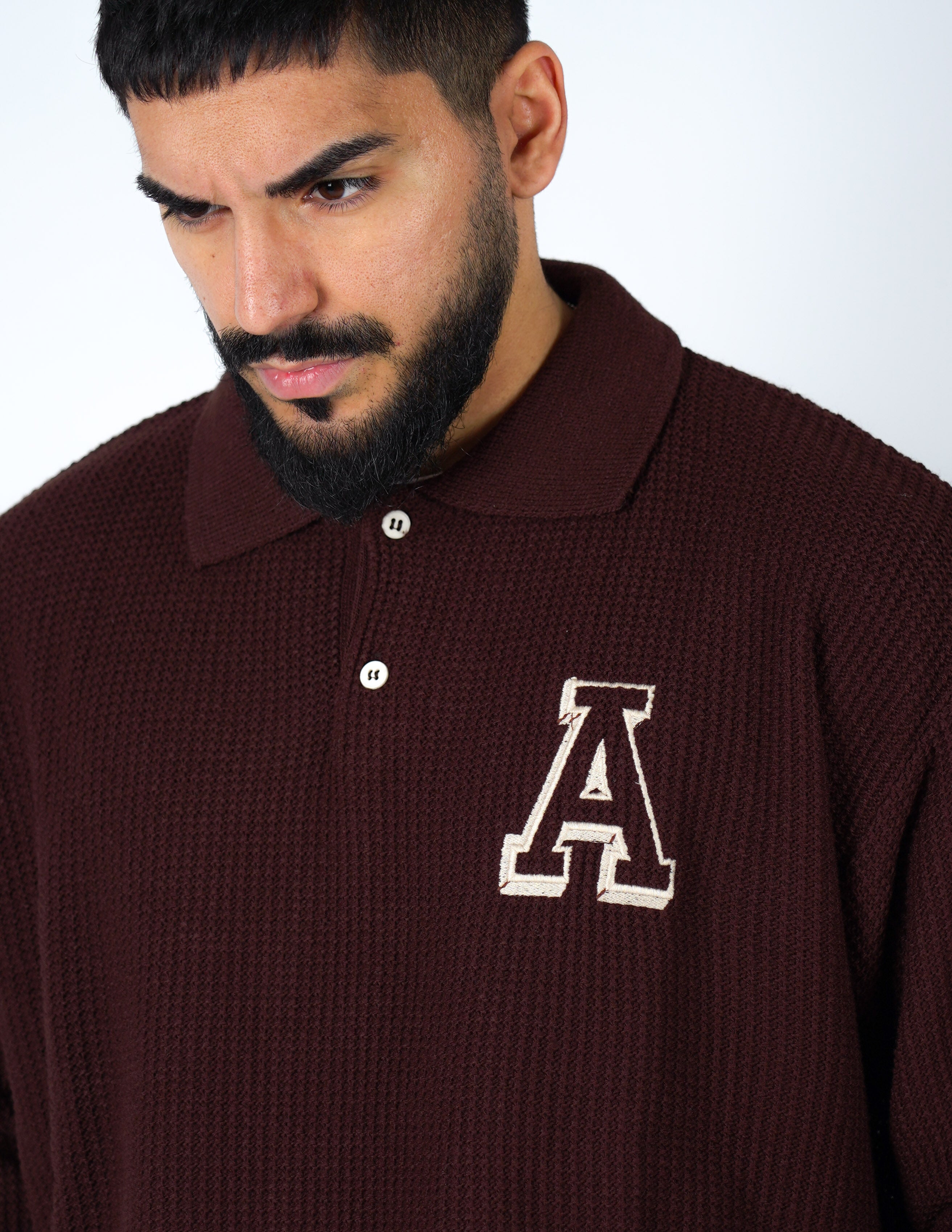 Polo Oversize con ricamo