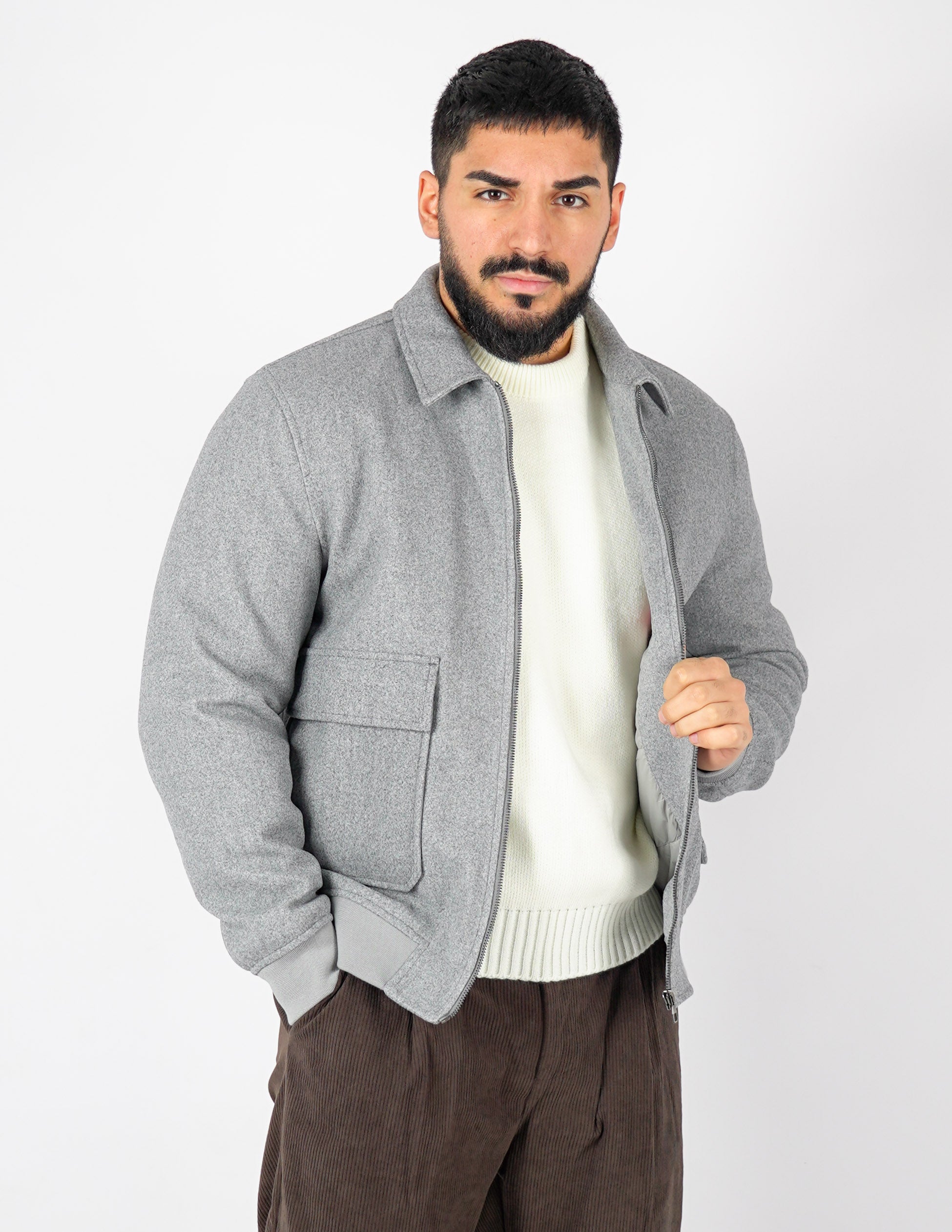 Cappottino con cerniera