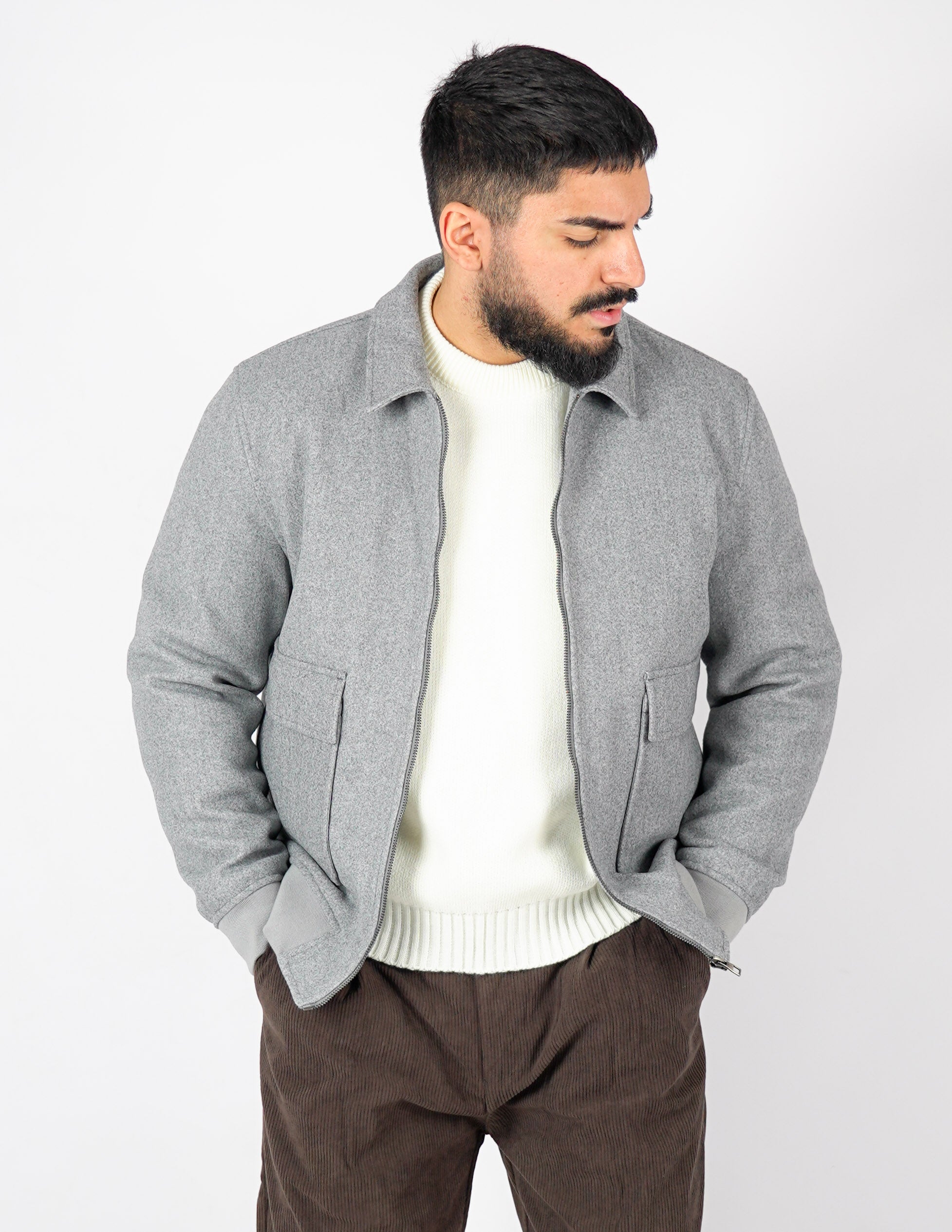 Cappottino con cerniera