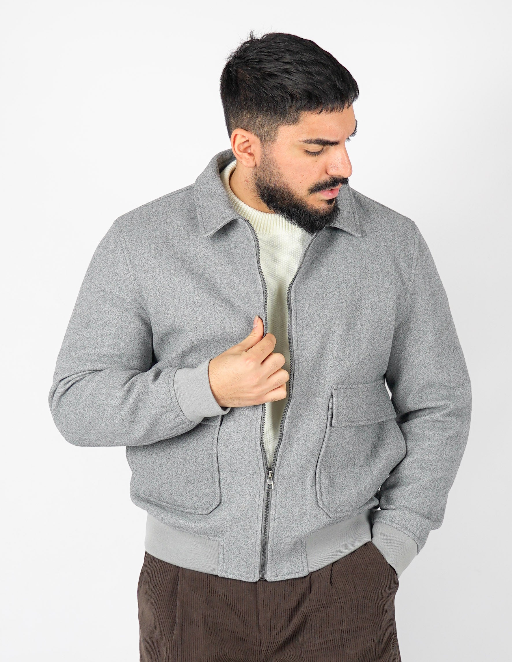 Cappottino con cerniera