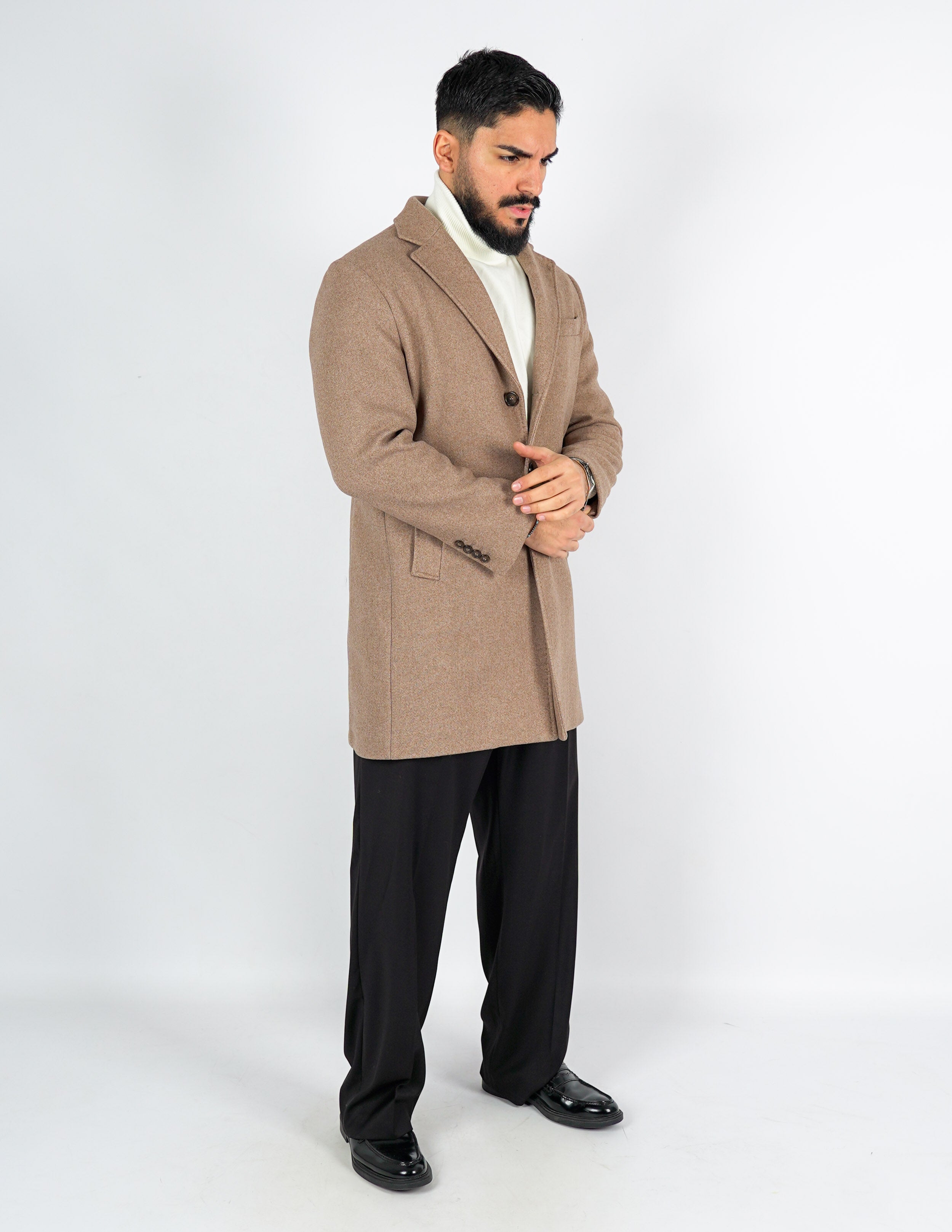 CAPPOTTO UOMO SLIM MONOPETTO