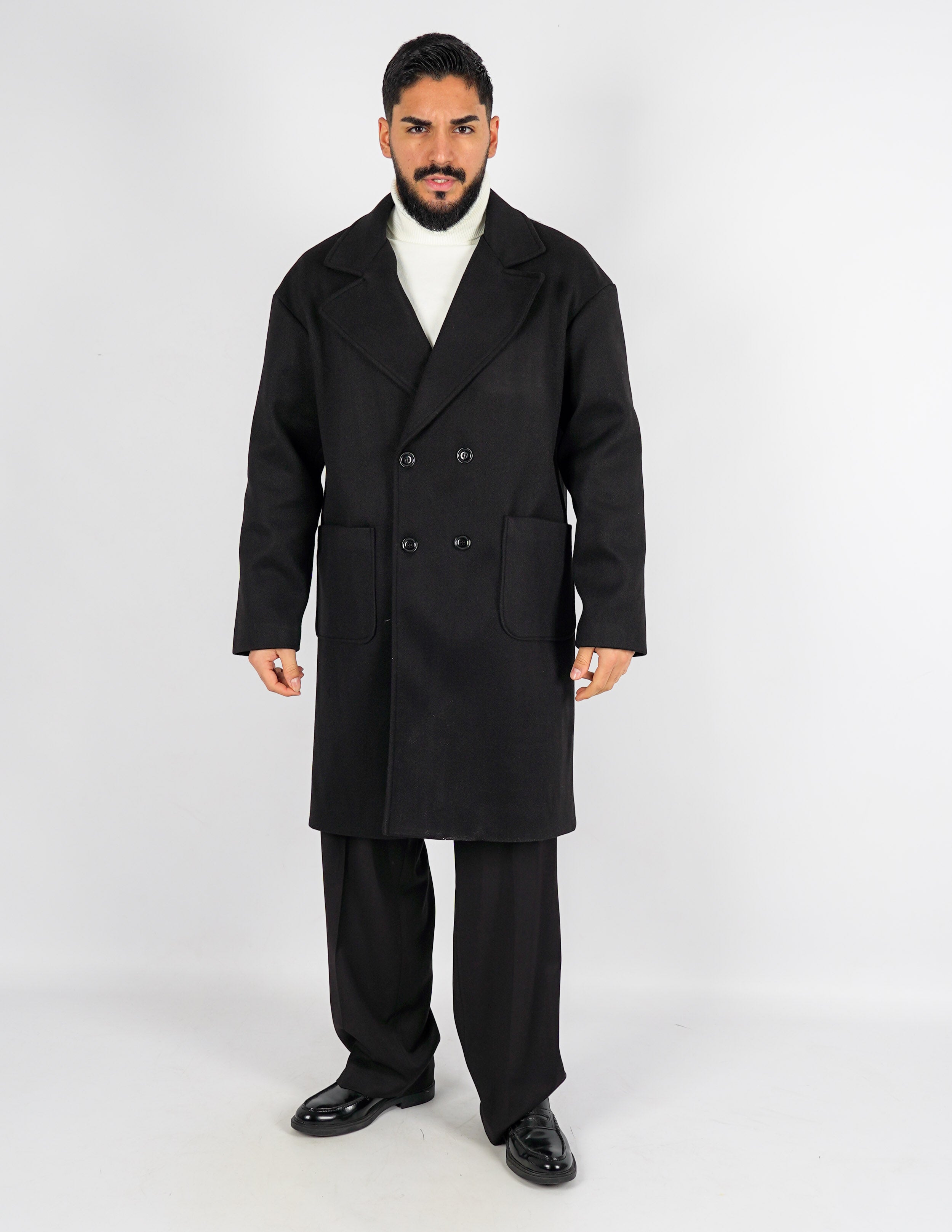 CAPPOTTO UOMO OVER DOPPIOPETTO