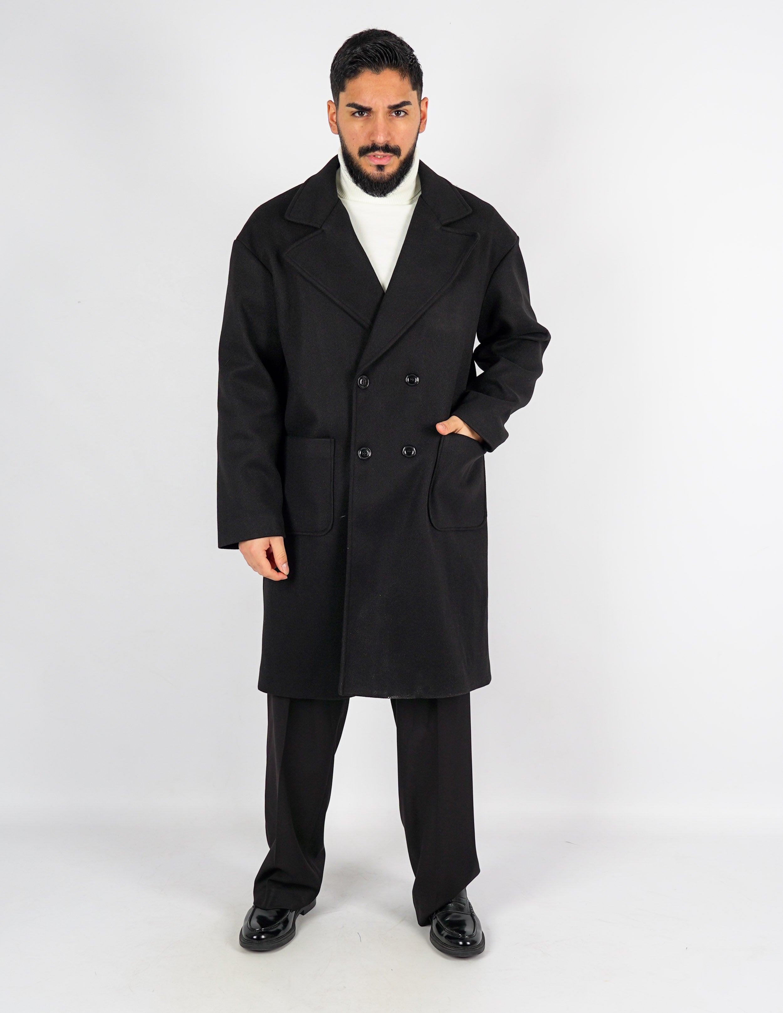 CAPPOTTO UOMO OVER DOPPIOPETTO