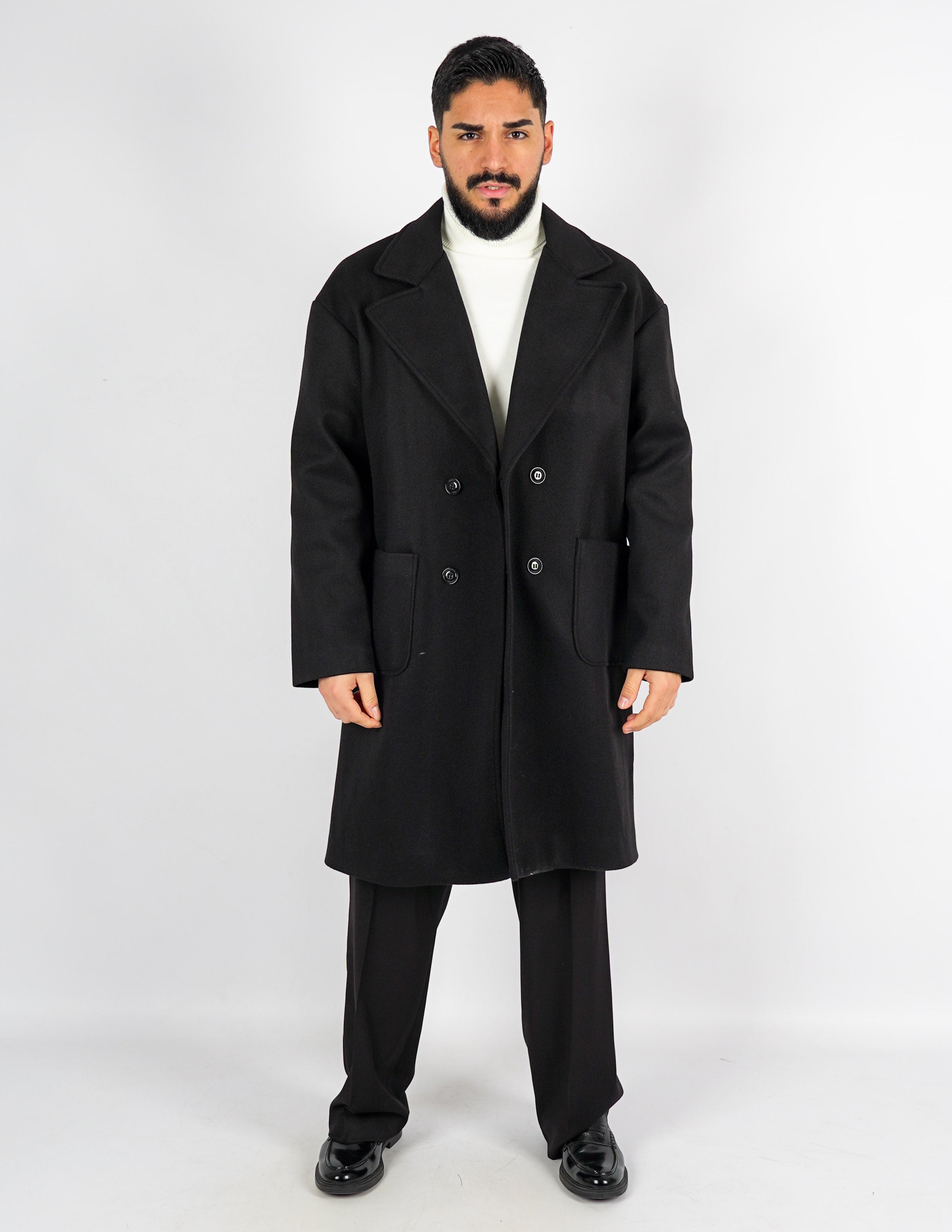 CAPPOTTO UOMO OVER DOPPIOPETTO