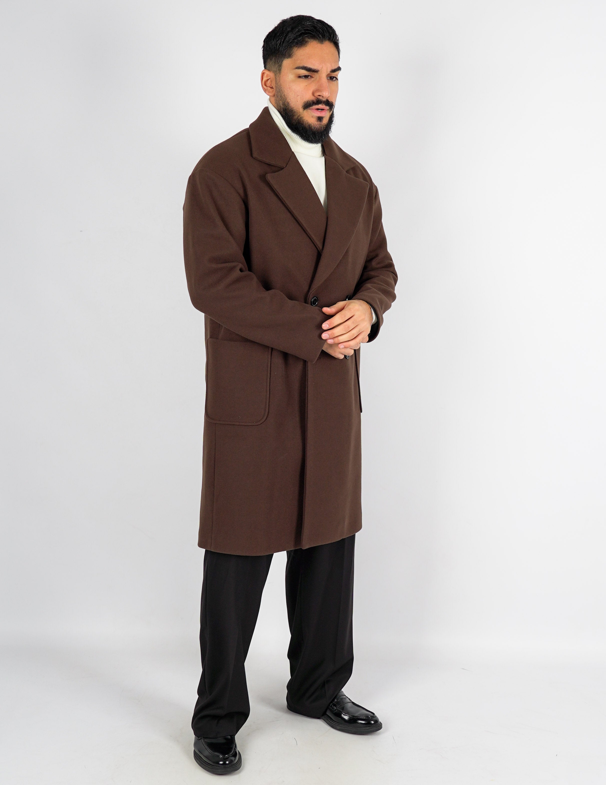 CAPPOTTO UOMO OVER DOPPIOPETTO