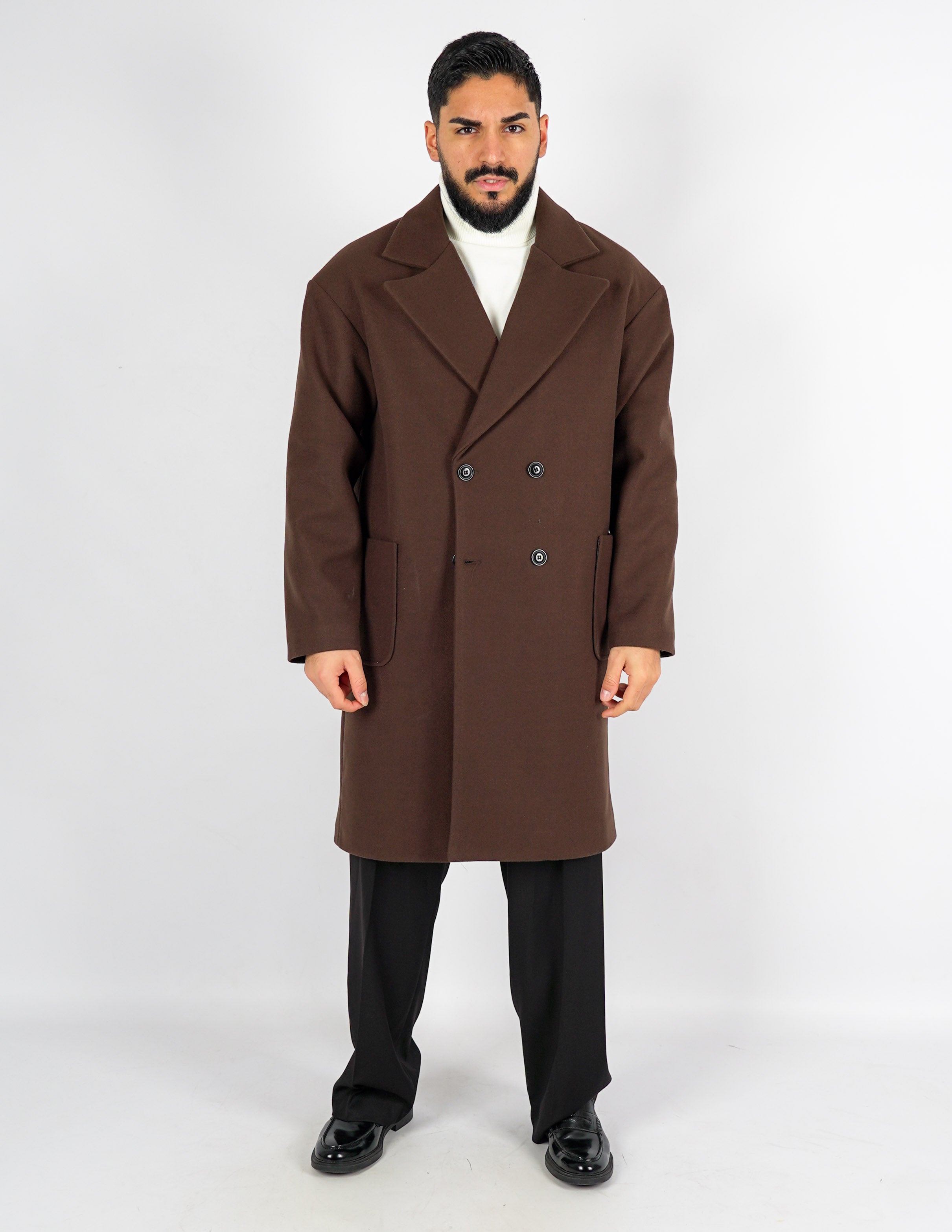 CAPPOTTO UOMO OVER DOPPIOPETTO