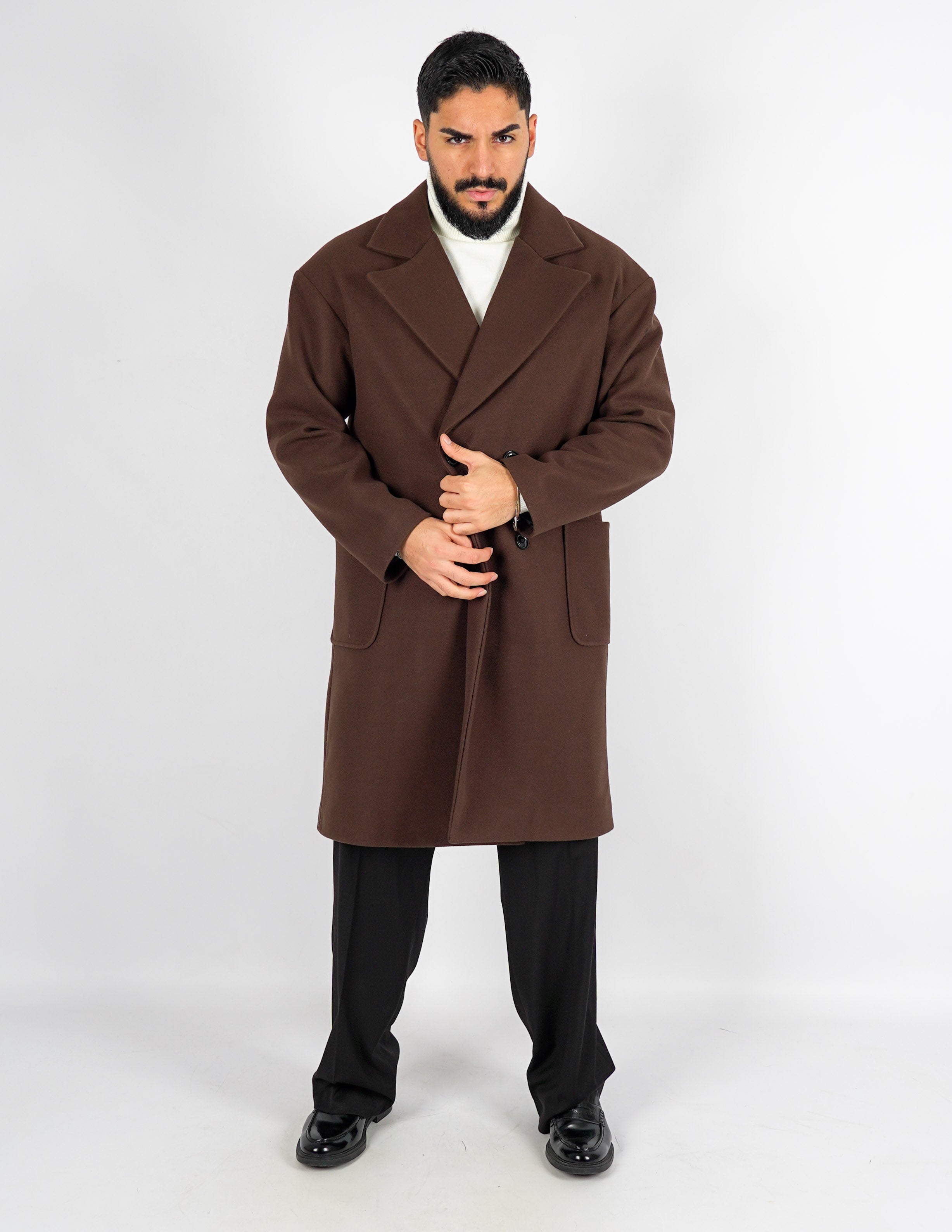 CAPPOTTO UOMO OVER DOPPIOPETTO