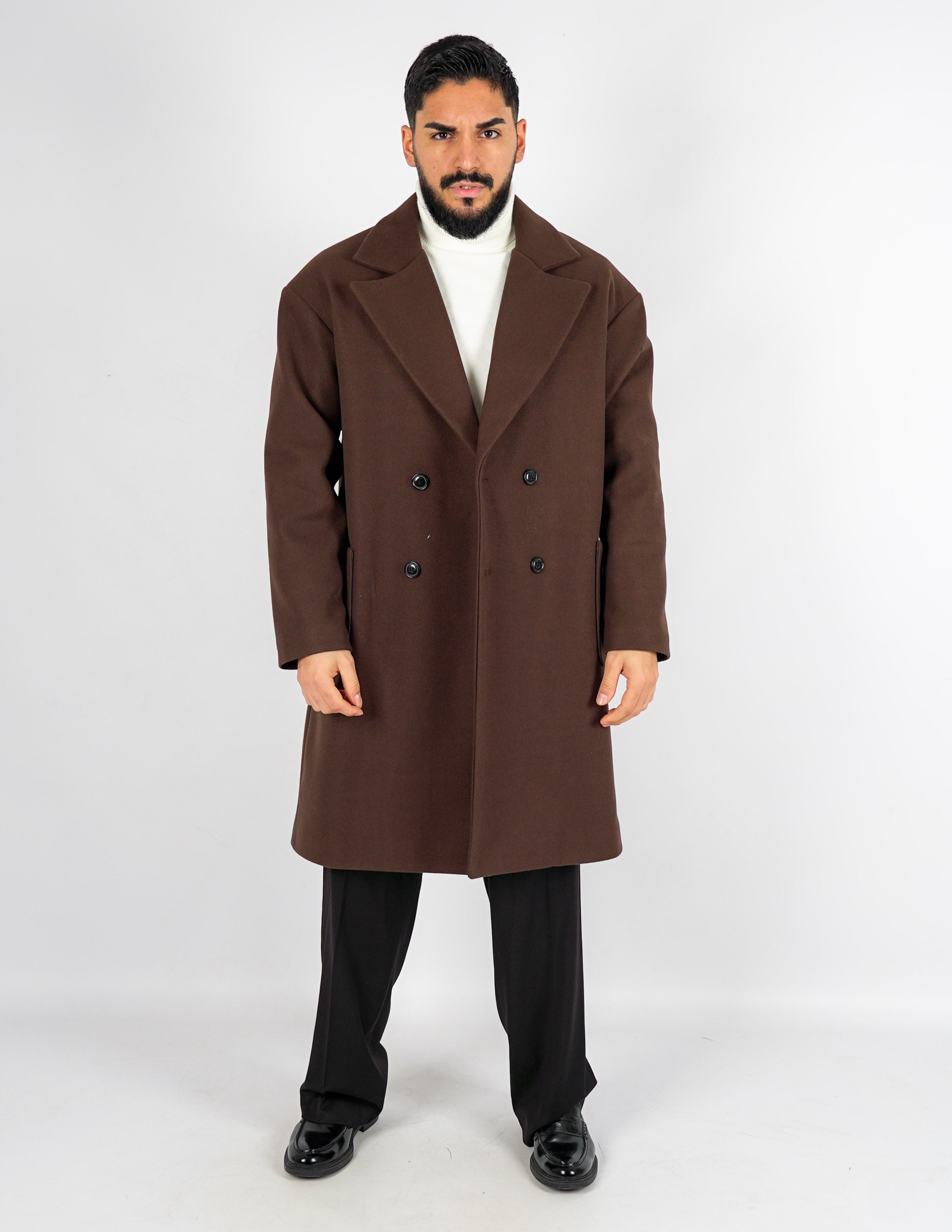 CAPPOTTO UOMO OVER DOPPIOPETTO