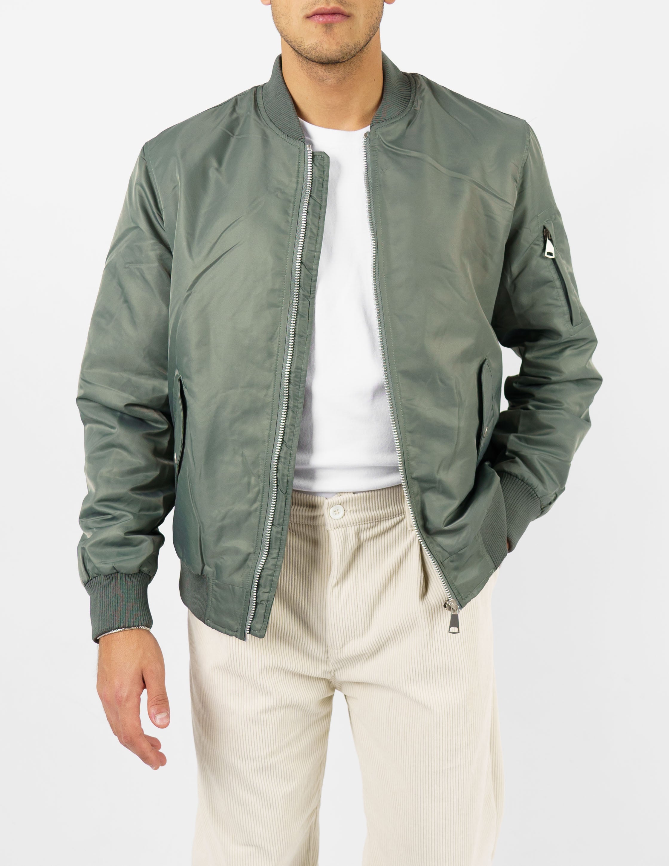 giubotto bomber combinato