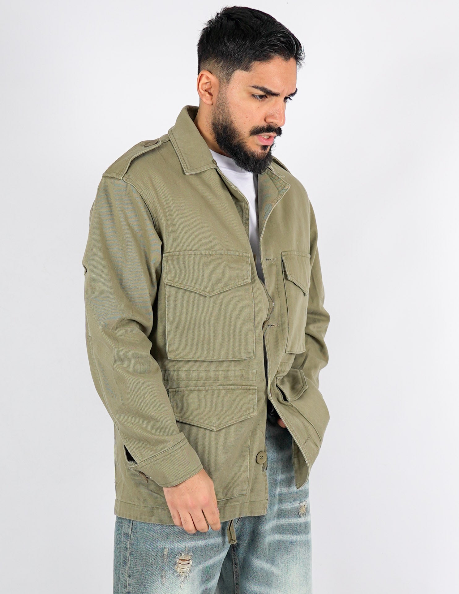 giubbino uomo tinta unita