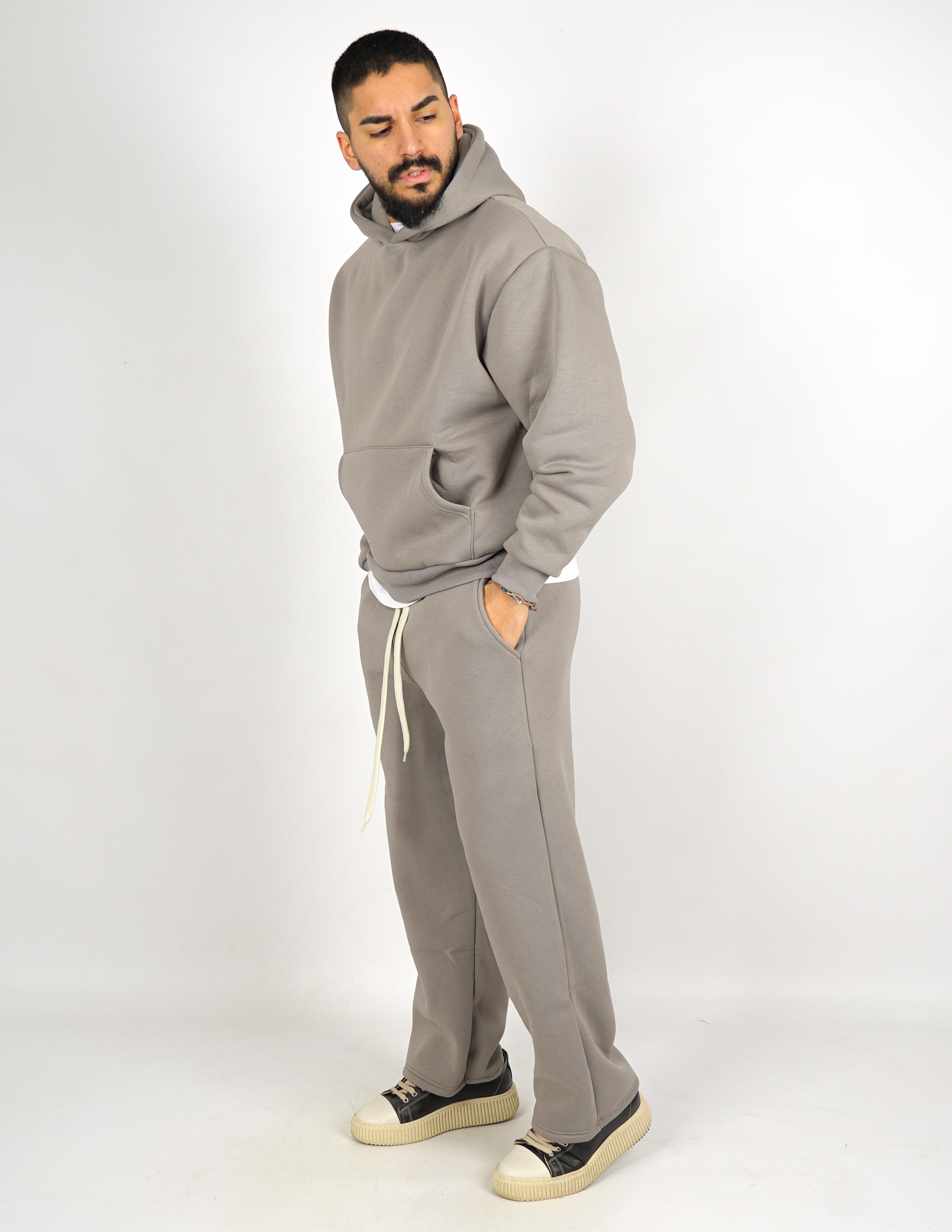 Tuta completa felpa + pantalone baggy