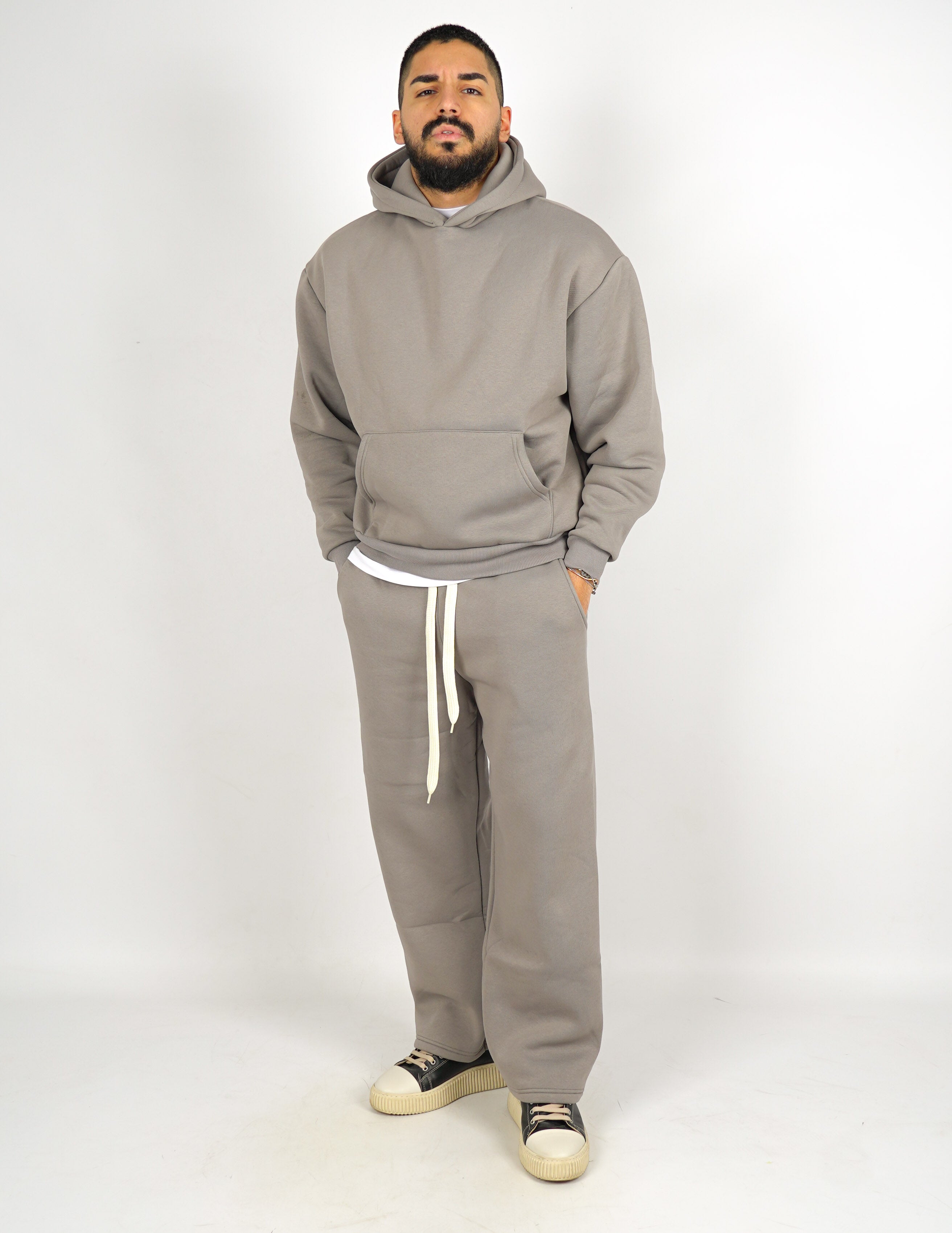 Tuta completa felpa + pantalone baggy