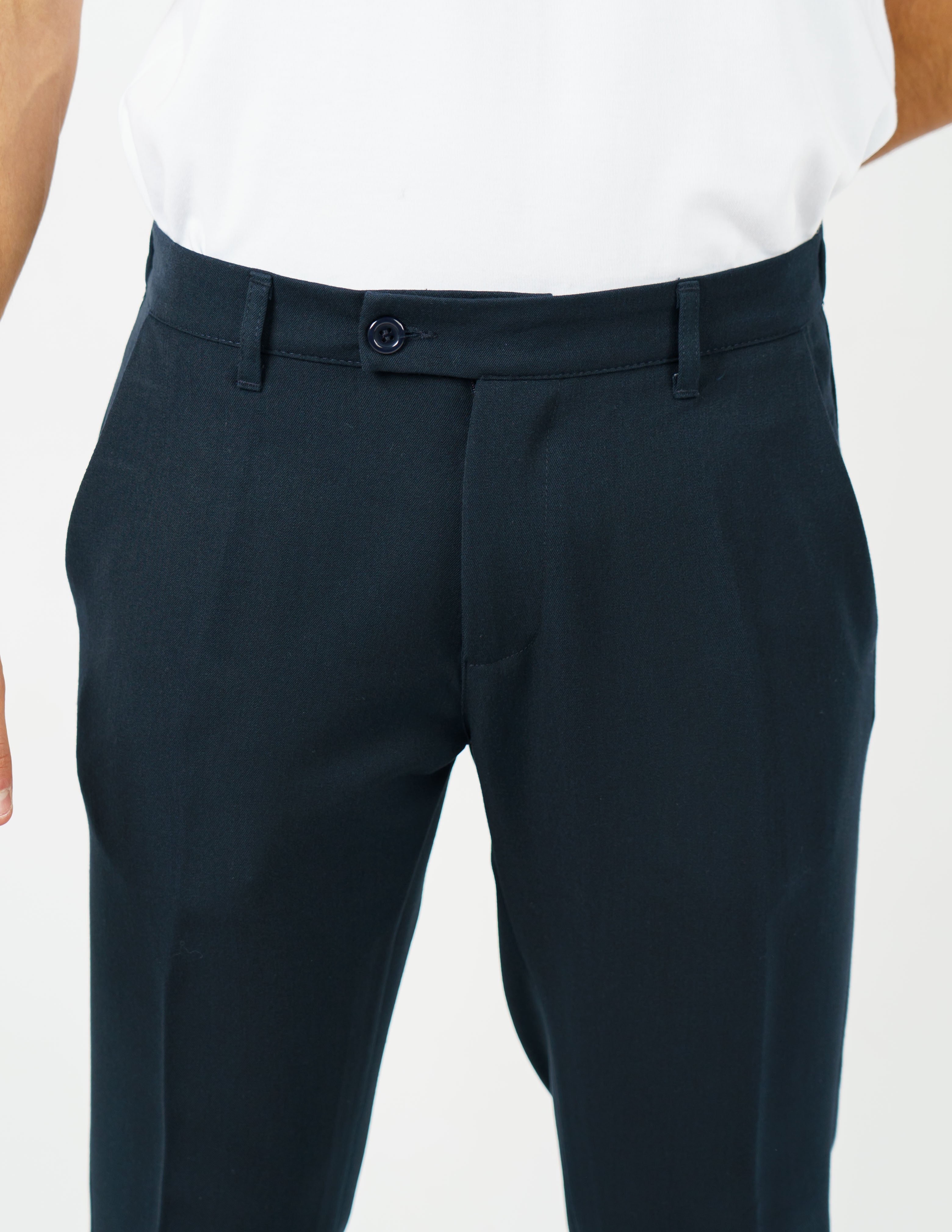 pantalone lungo sartoriale con elastico
