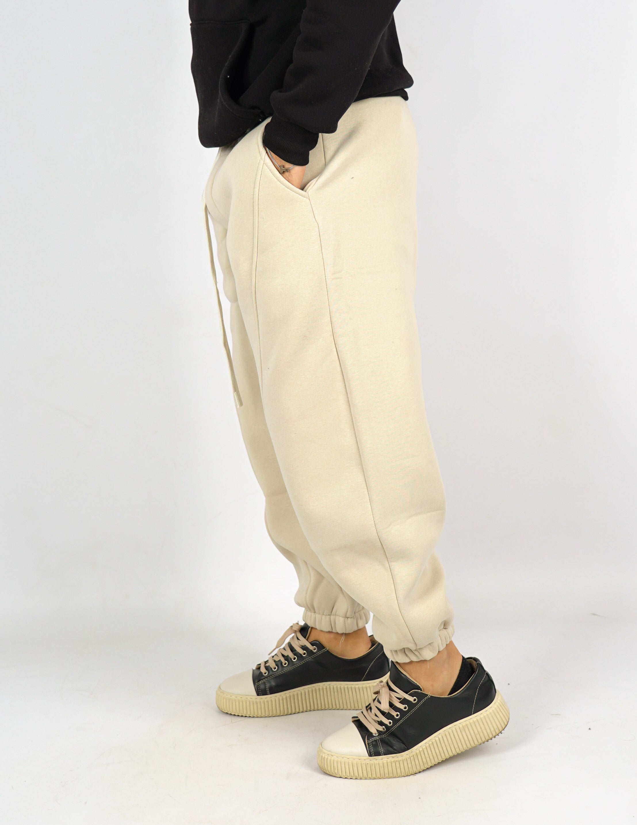 PANTALONE DI TUTA BALOON CON ELASTICO