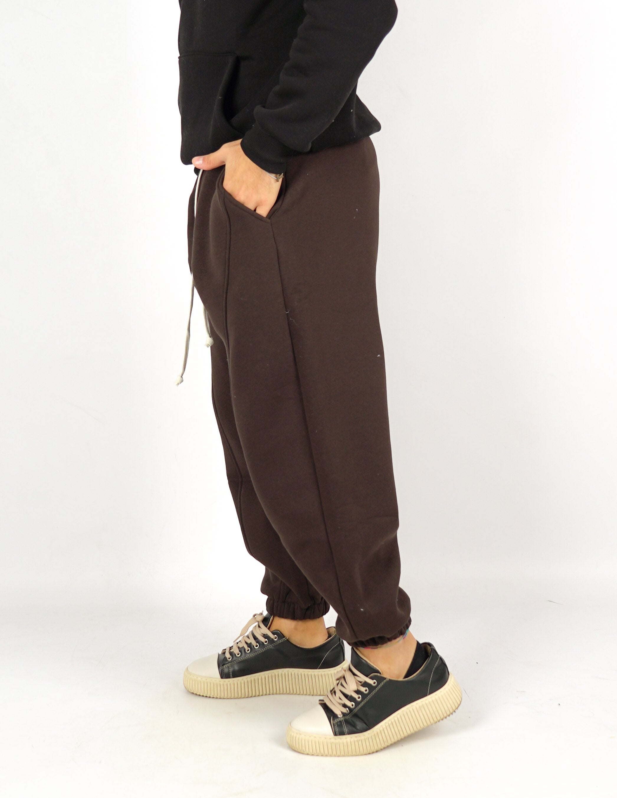 PANTALONE DI TUTA BALOON CON ELASTICO