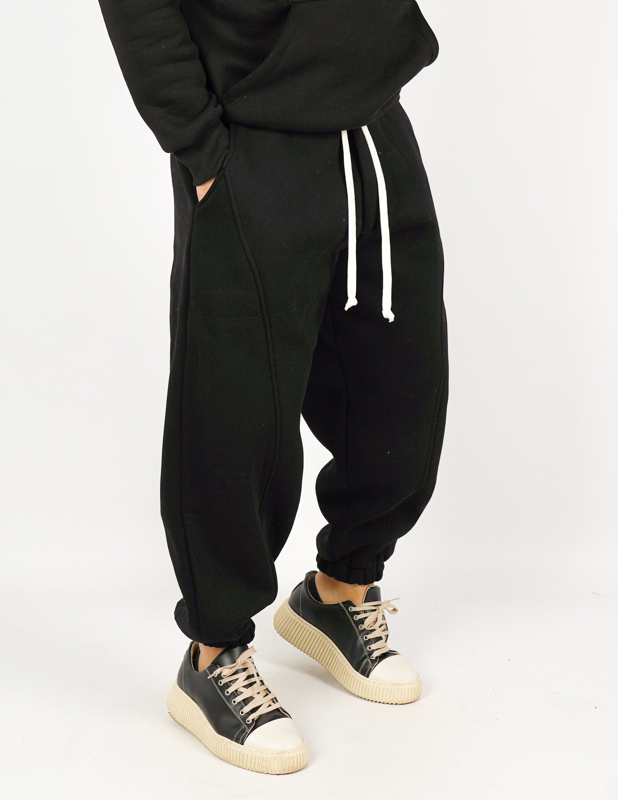 PANTALONE DI TUTA BALOON CON ELASTICO