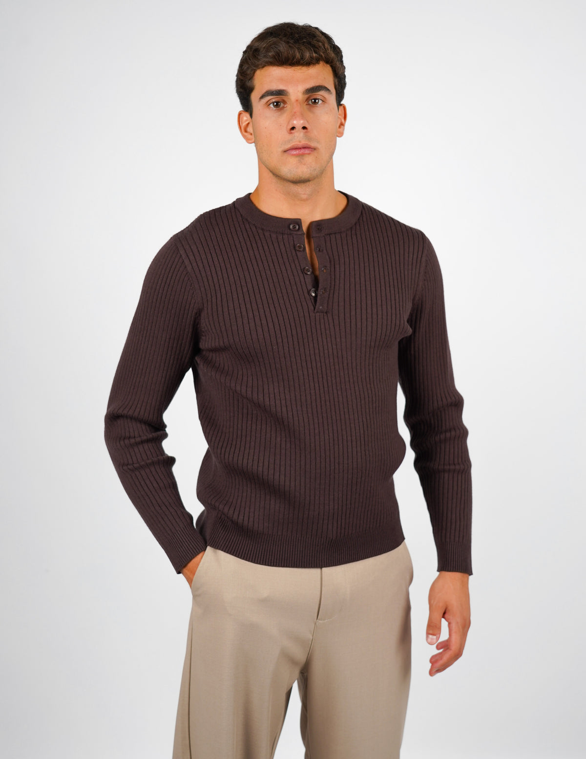 maglia a coste serafino