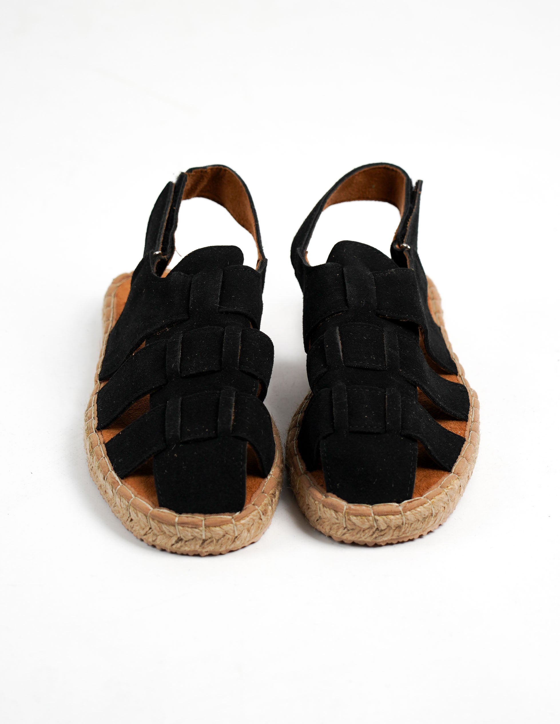 sandali granchio in camoscio