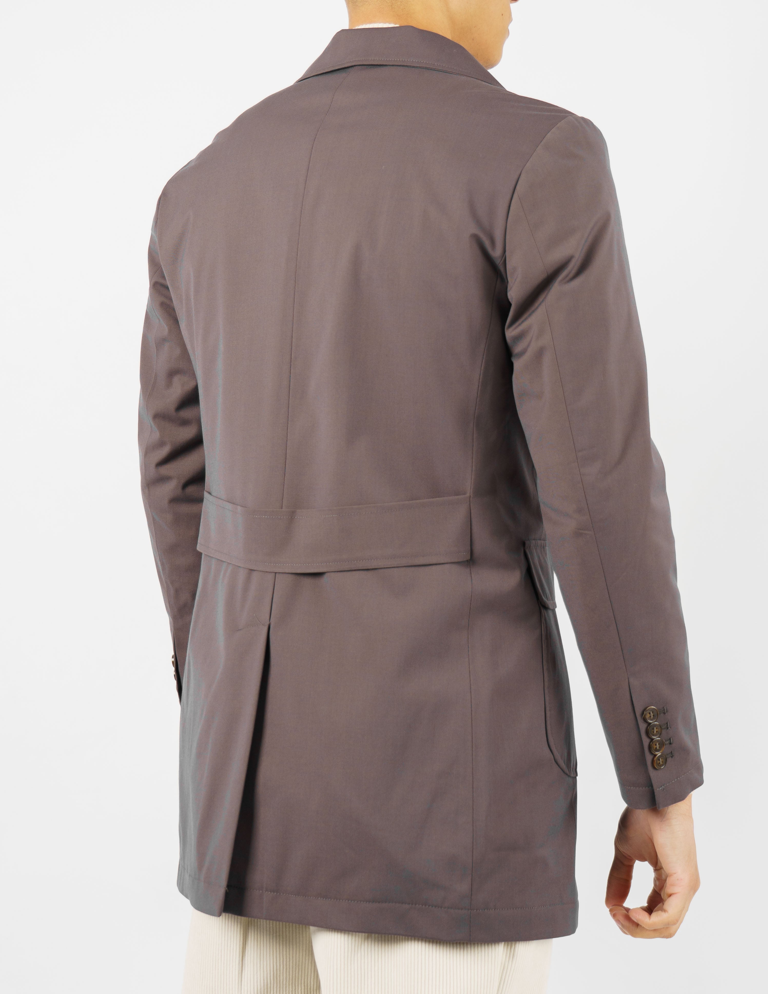 trench doppiopetto imbottito casual