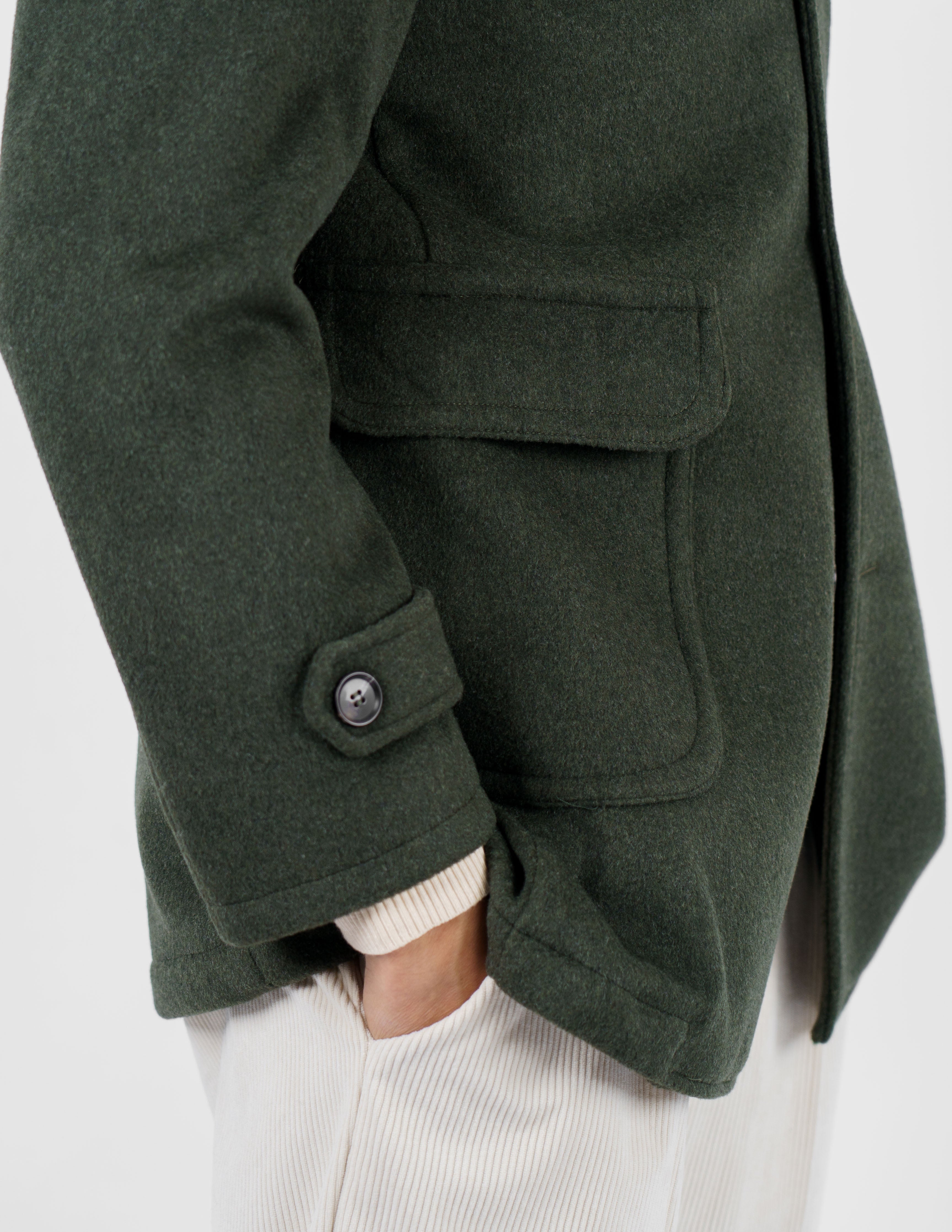 Cappotto uomo con cappuccio