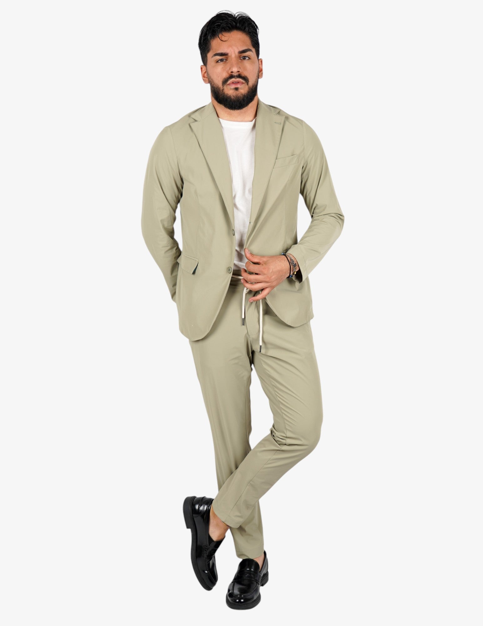 ABITO UOMO MONOPETTO EXTRA LIGHT "NO STIRO"
