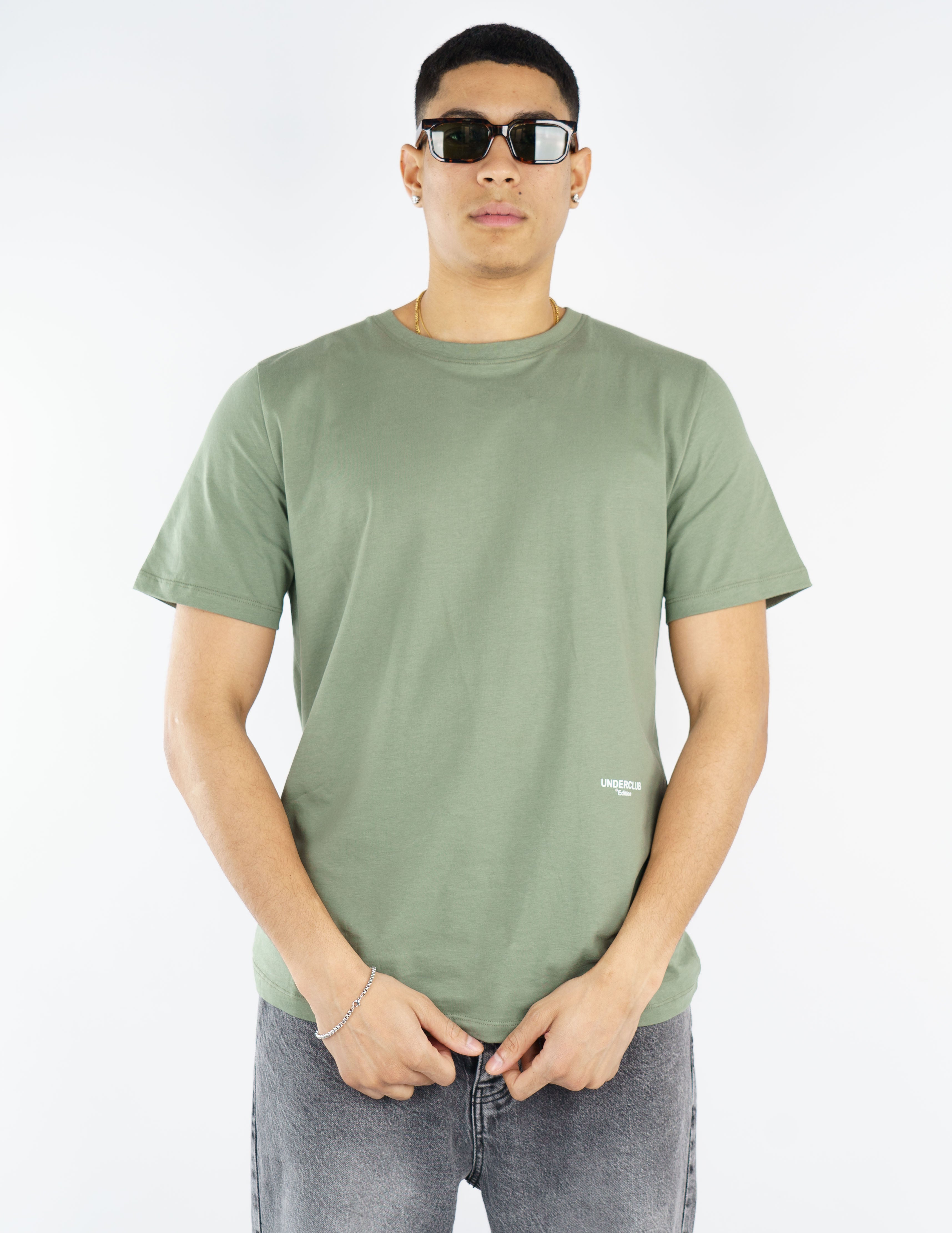 T-shirt "UNDERCLUB" con stampa