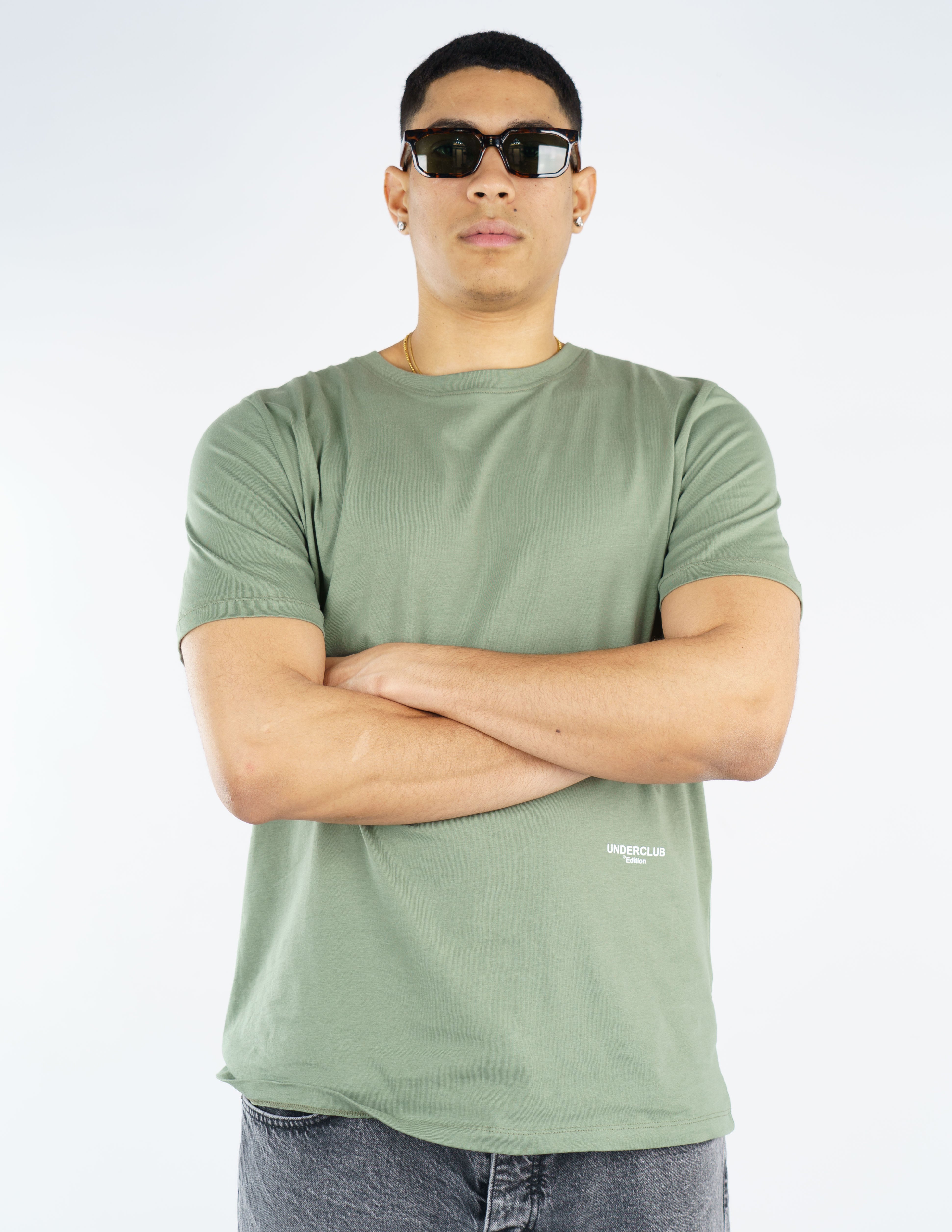 T-shirt "UNDERCLUB" con stampa