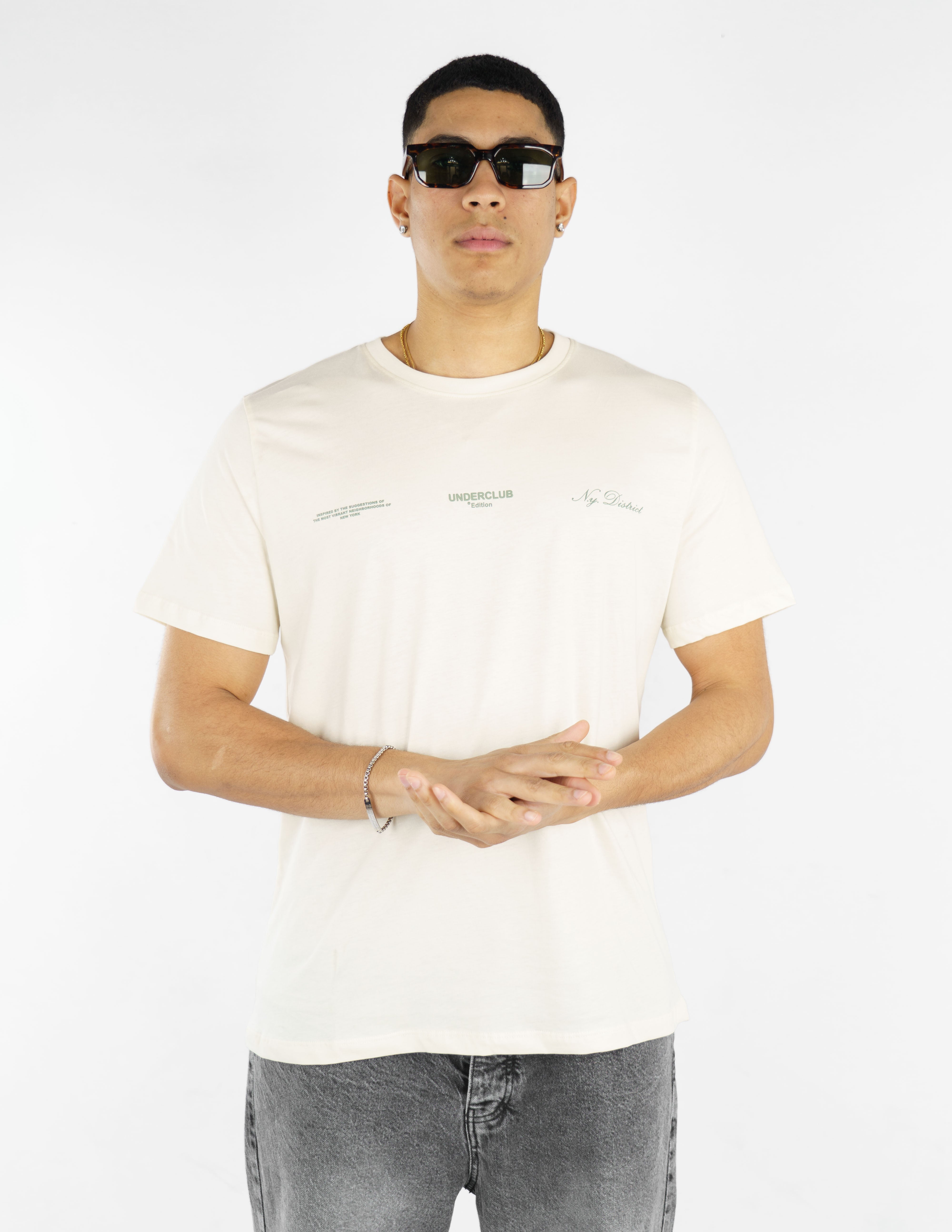 T-shirt "UNDERCLUB" con stampa