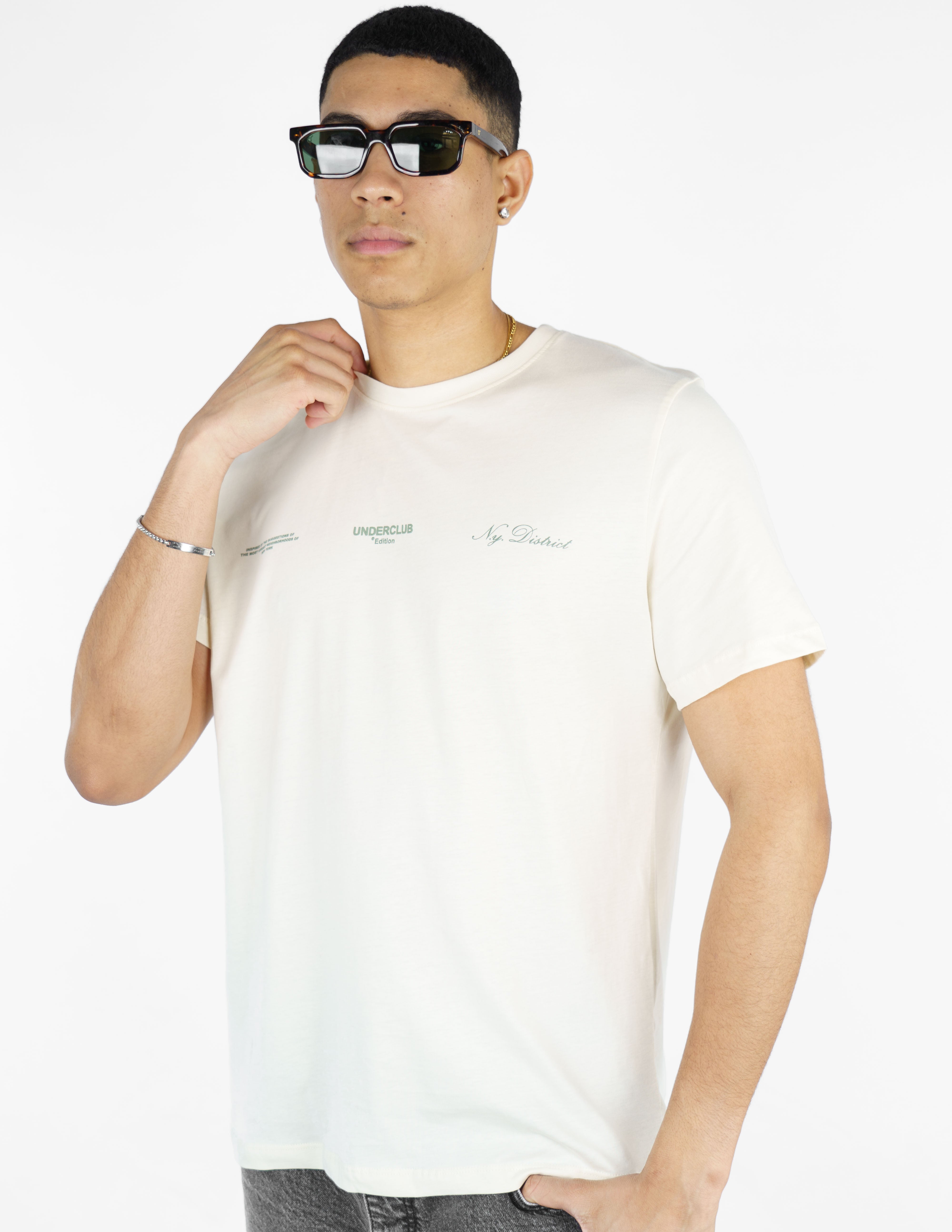 T-shirt "UNDERCLUB" con stampa