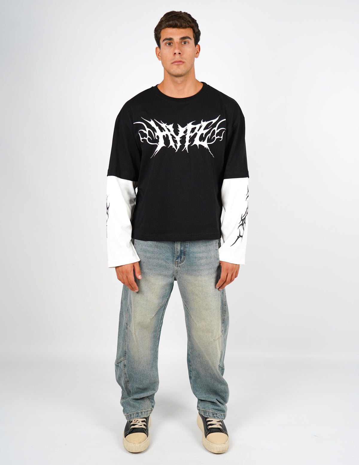 LONG SLEEVE IN COTONE CON STAMPA