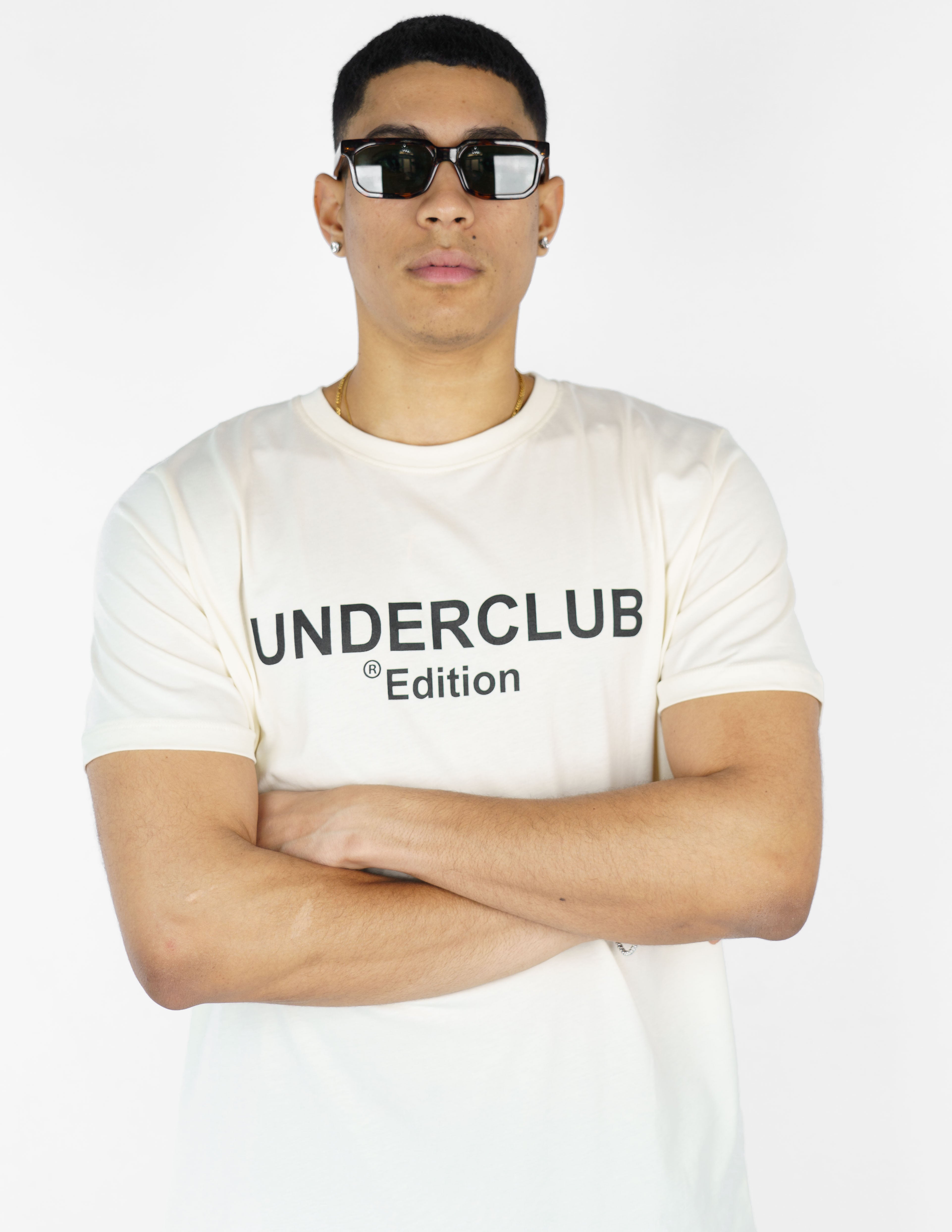 T-shirt "UNDERCLUB" con stampa
