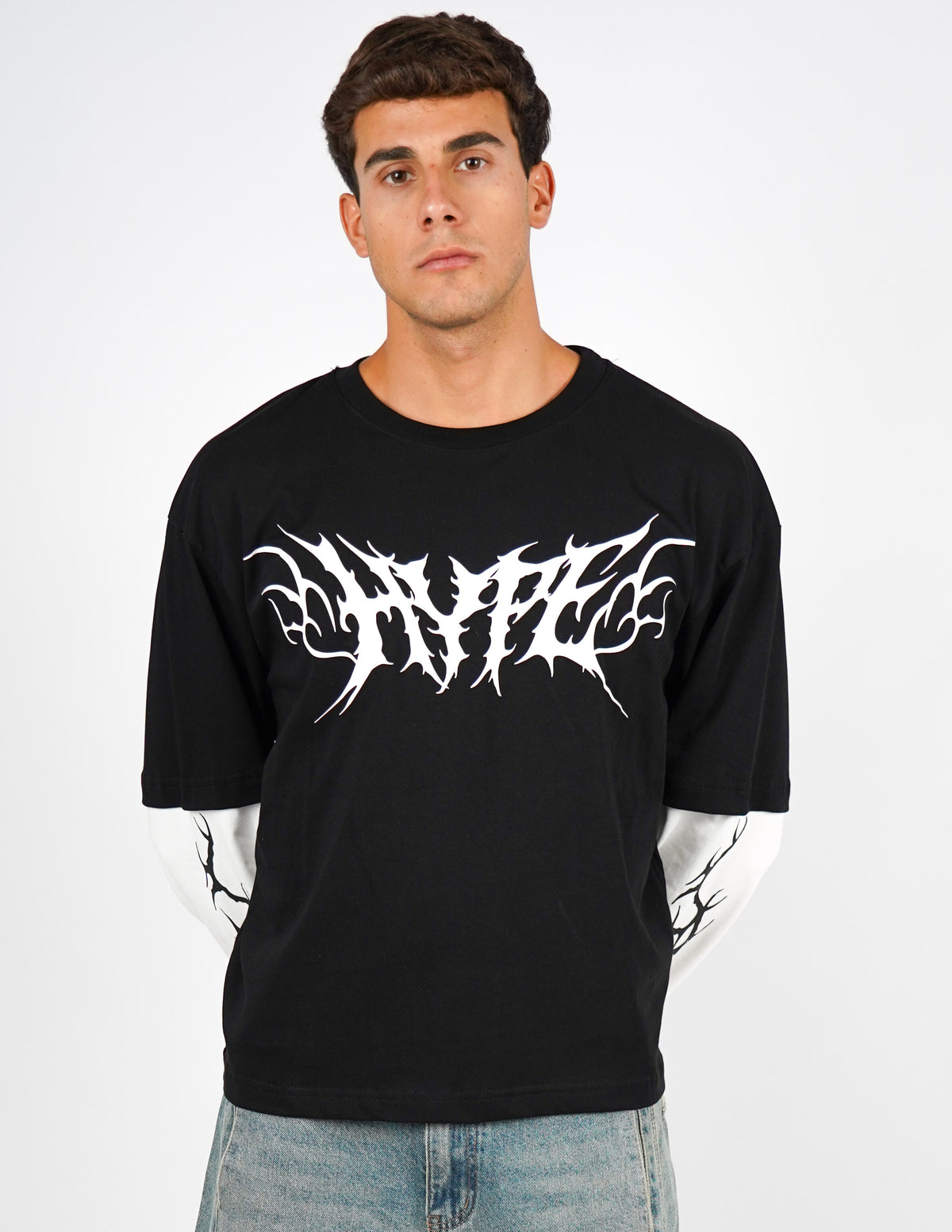 LONG SLEEVE IN COTONE CON STAMPA