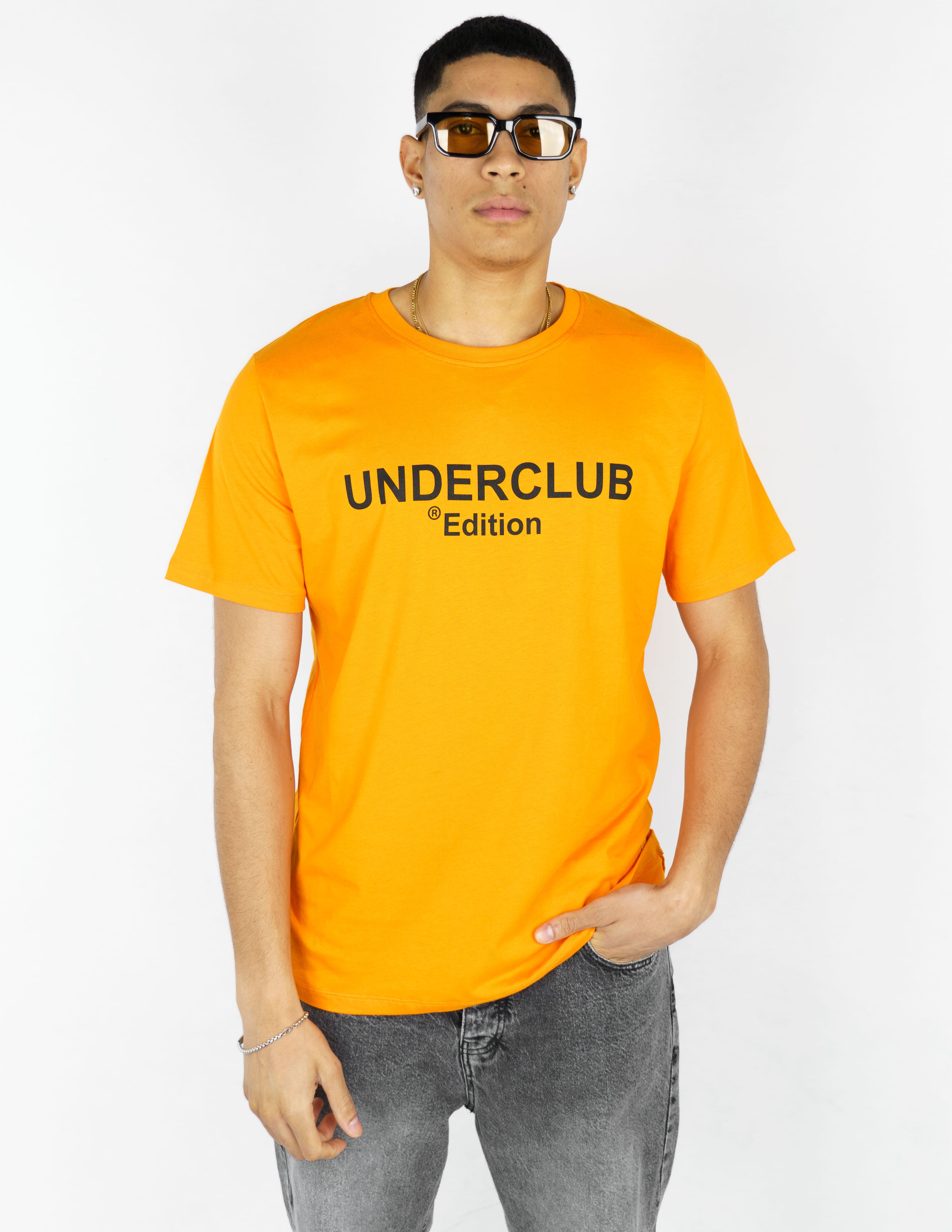 T-shirt "UNDERCLUB" con stampa