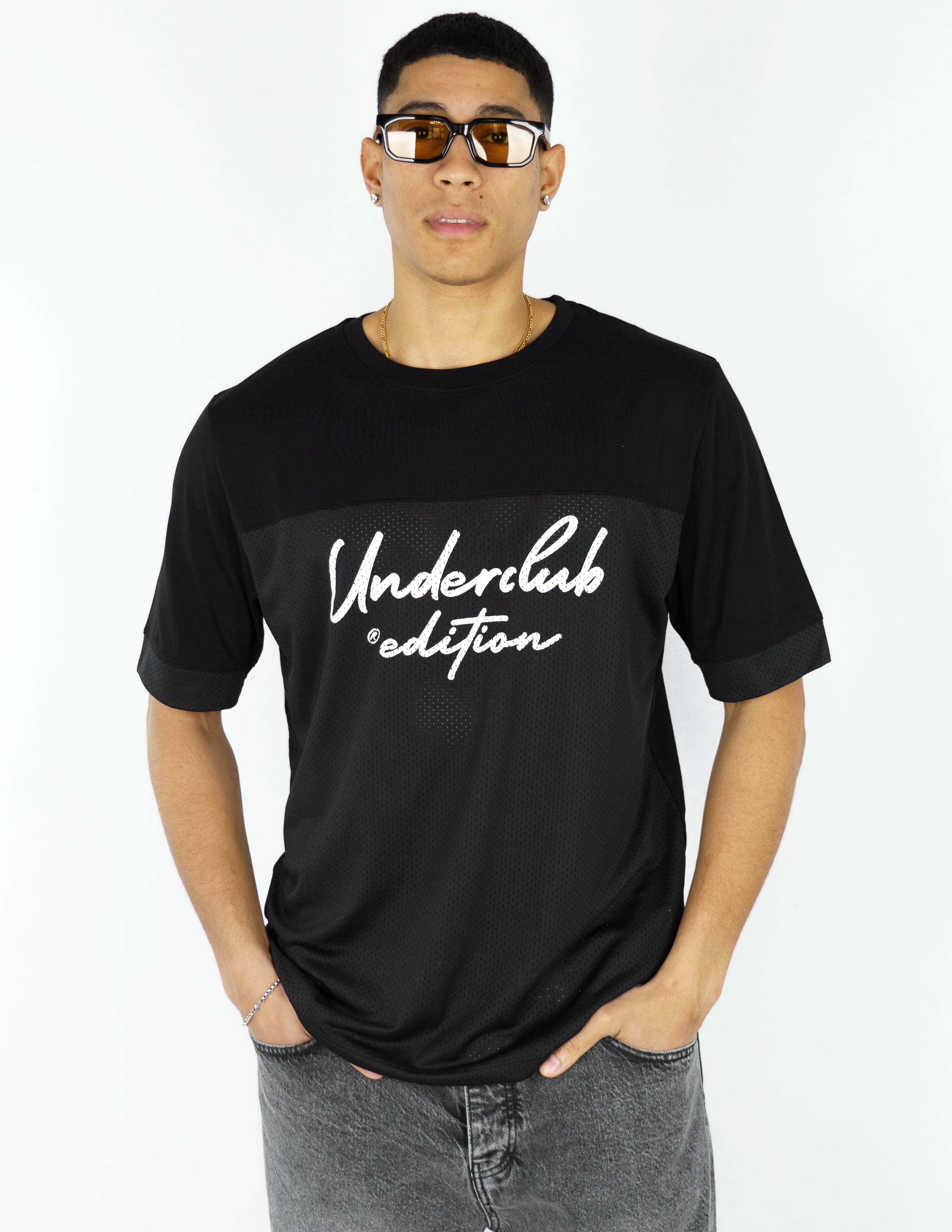 T-shirt "UNDERCLUB" con stampa