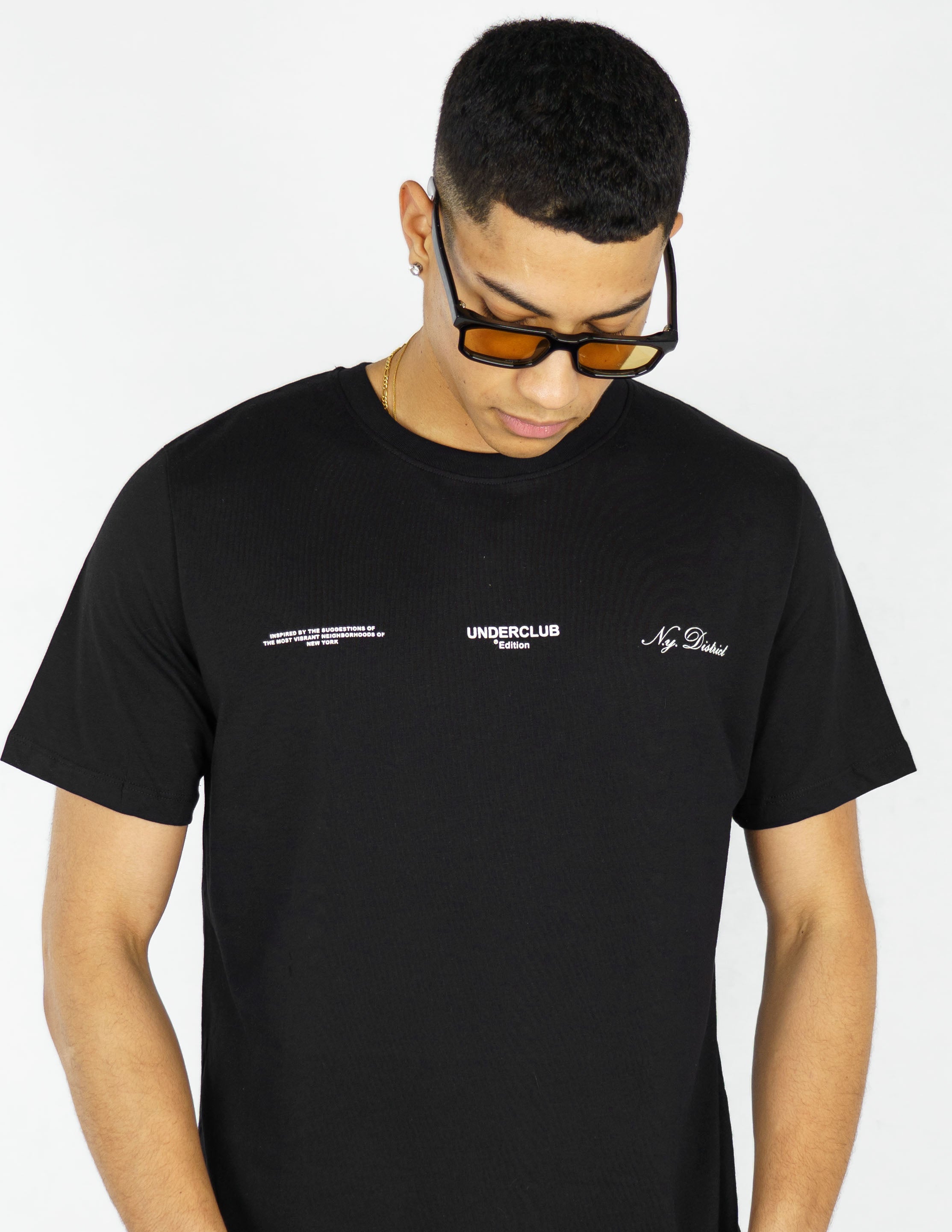 T-shirt "UNDERCLUB" con stampa